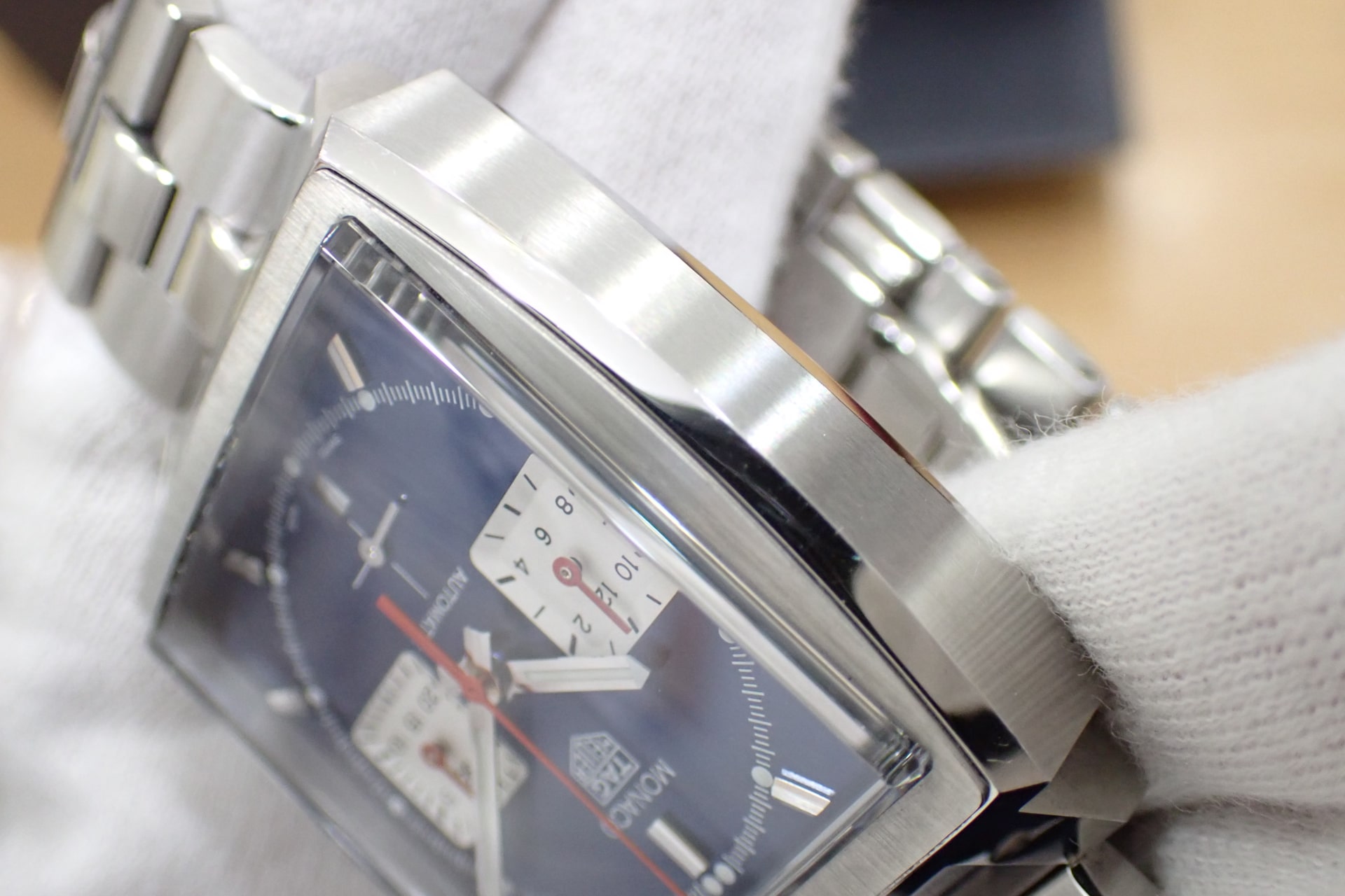 TAGHEUER/タグホイヤー モナコ ホイヤー02 ブルー Ref.CBL2111.BA0644