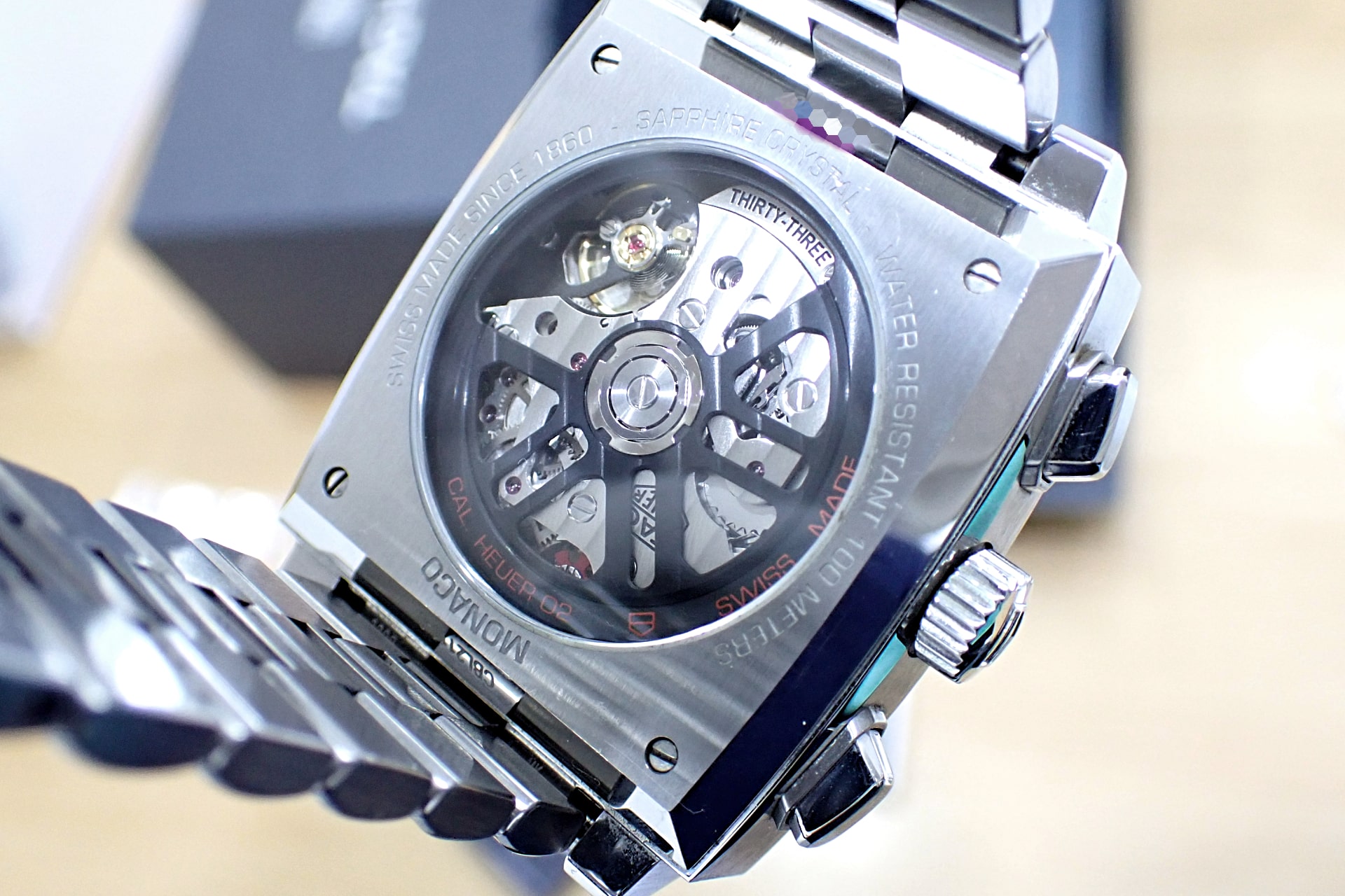 TAGHEUER/タグホイヤー モナコ ホイヤー02 ブルー Ref.CBL2111.BA0644