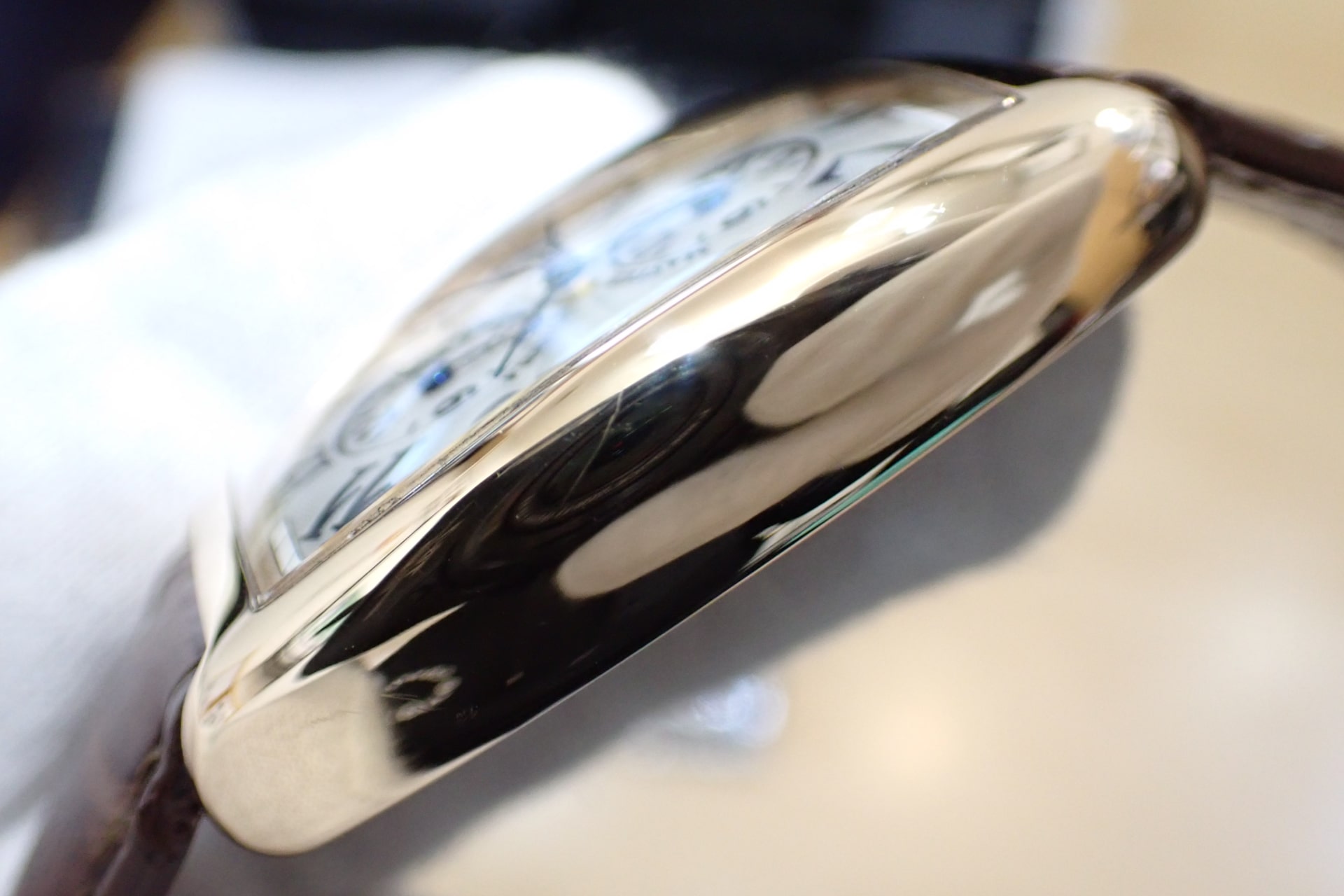 FRANCK MULLER/フランクミュラー トノーカーベックス マスターバンカー 18KPG Ref.2852MB