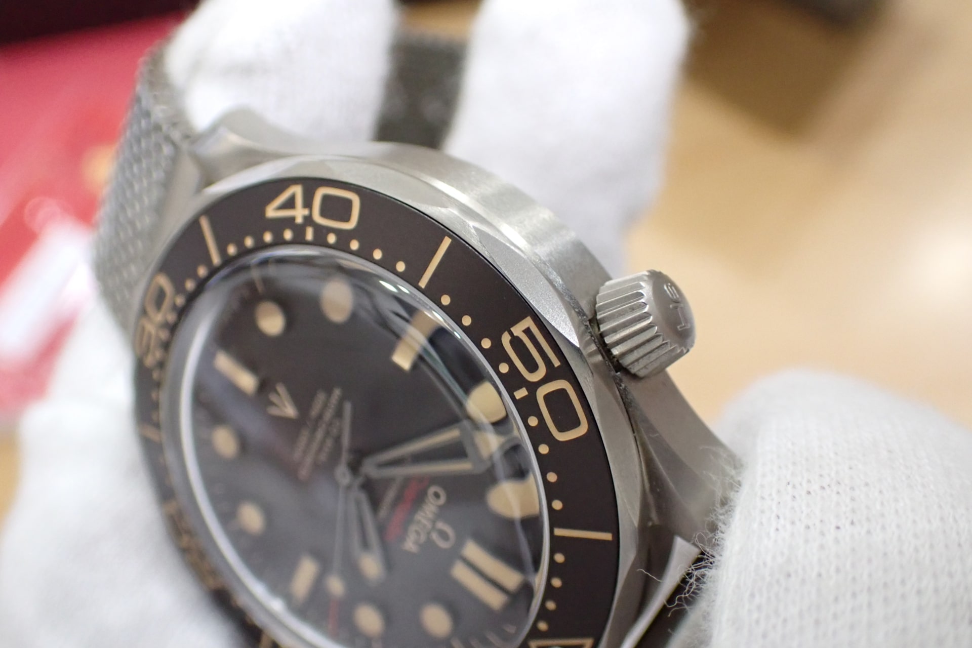 OMEGA/オメガ シーマスター 300m コーアクシャル マスタークロノメーター 007エディション Ref.210.90.42.20.01.001