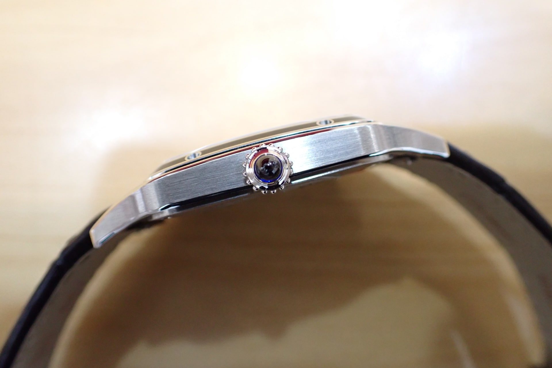 Cartier/カルティエ サントス デュモン LM Ref.WSSA0046 ブラックラッカー