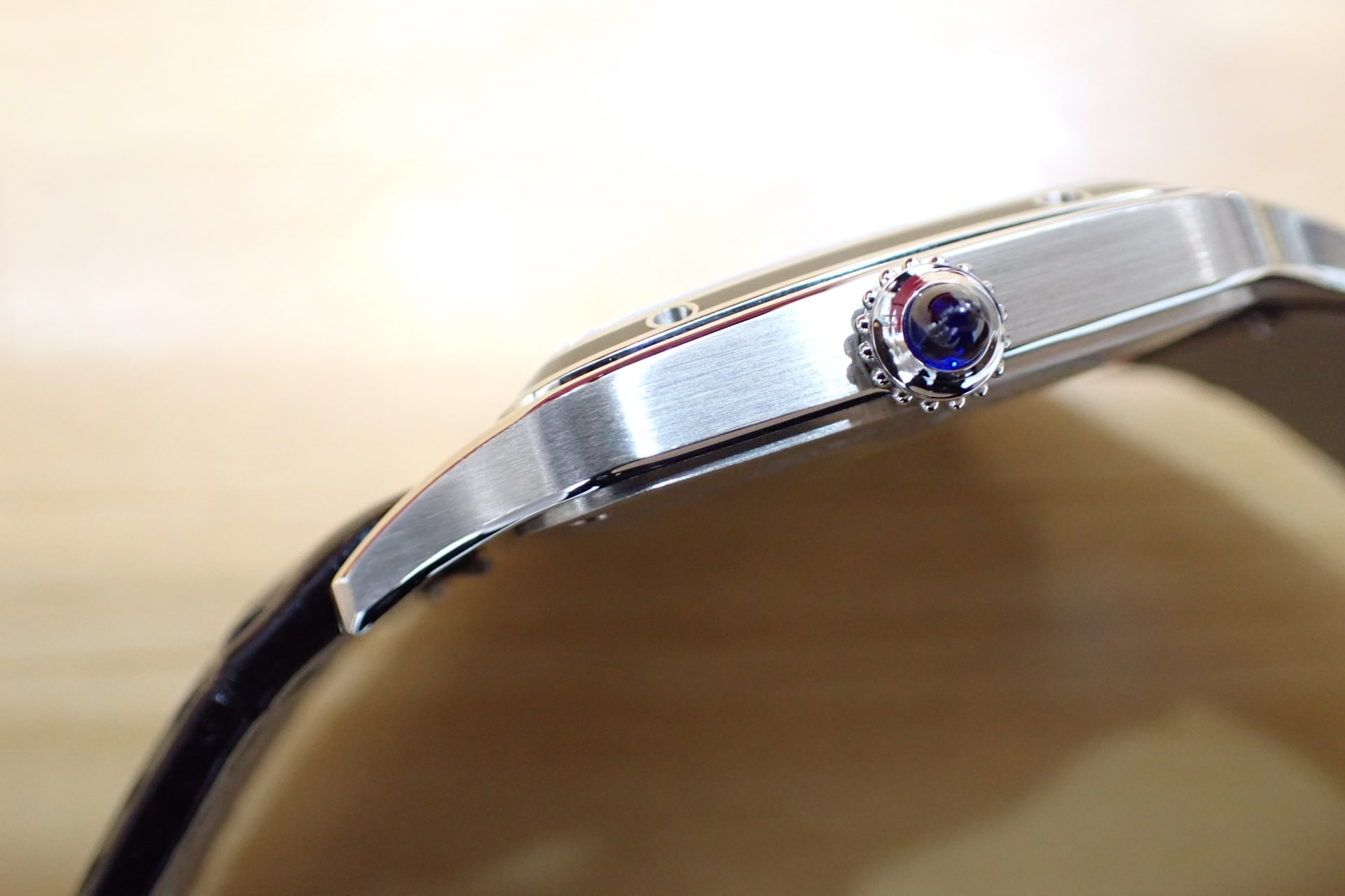 Cartier/カルティエ サントス デュモン LM Ref.WSSA0046 ブラックラッカー