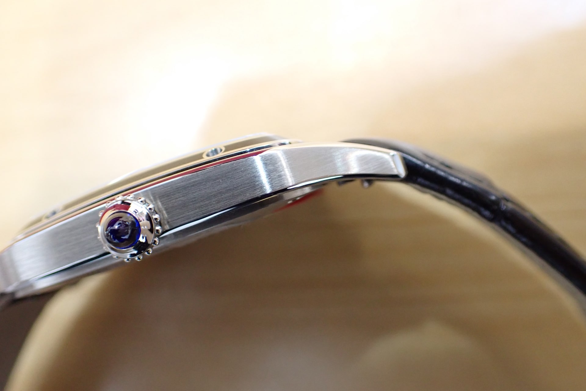 Cartier/カルティエ サントス デュモン LM Ref.WSSA0046 ブラックラッカー