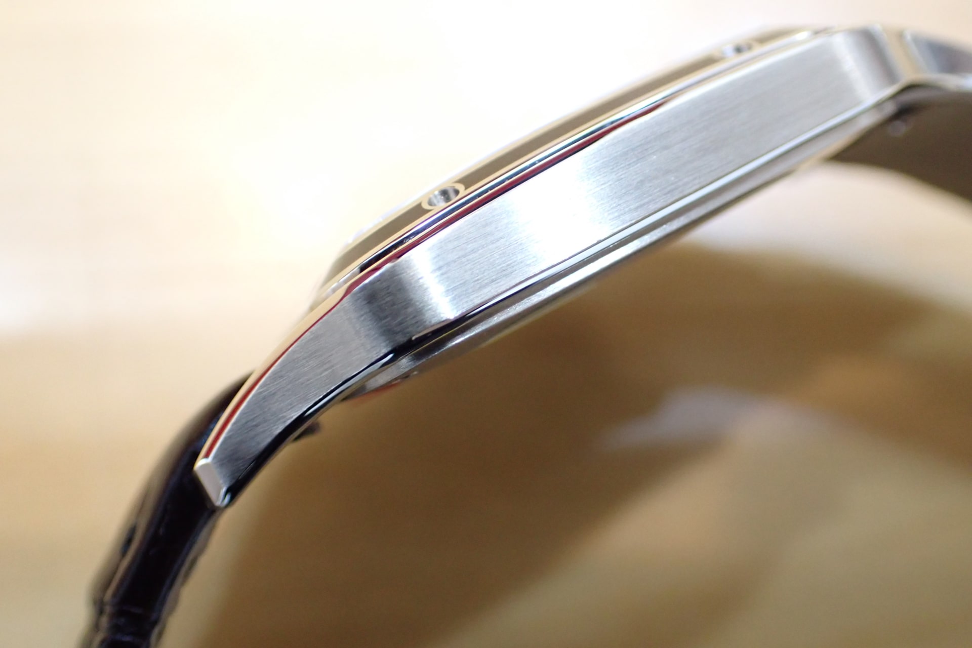 Cartier/カルティエ サントス デュモン LM Ref.WSSA0046 ブラックラッカー