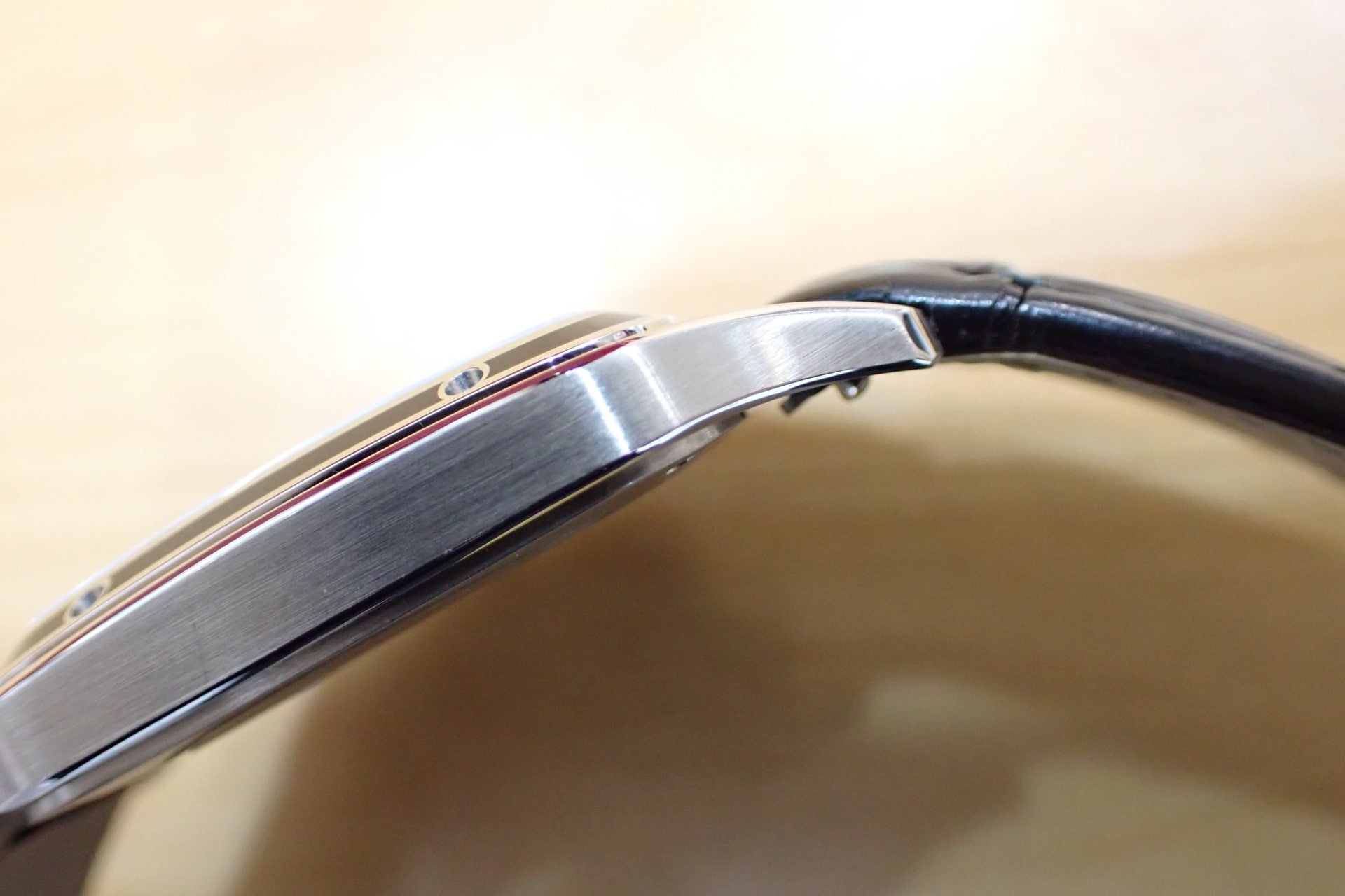 Cartier/カルティエ サントス デュモン LM Ref.WSSA0046 ブラックラッカー