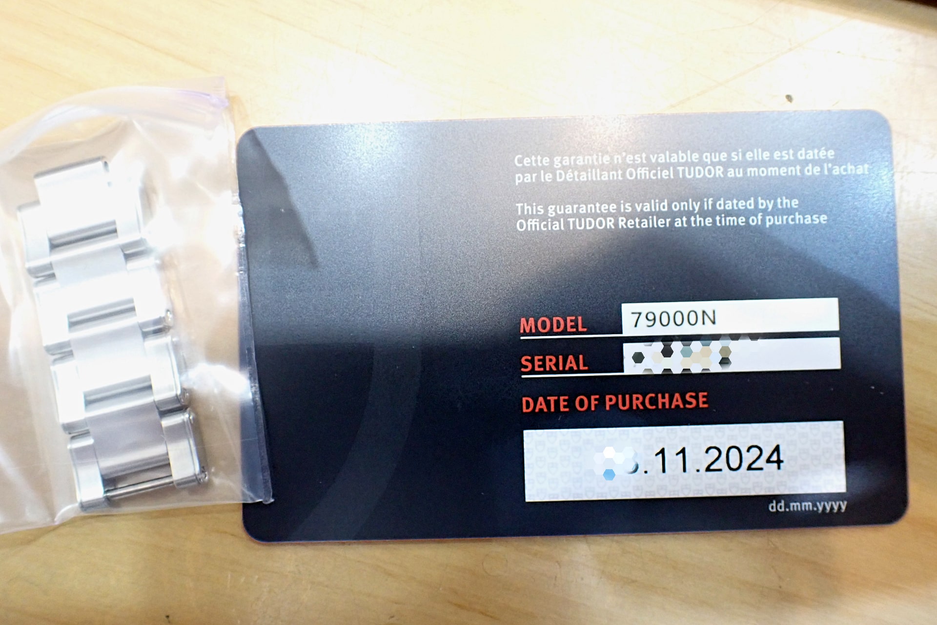 TUDOR/チューダー ブラックベイ54　37mm ステンレスブレスレットモデル Ref.79000N-0001