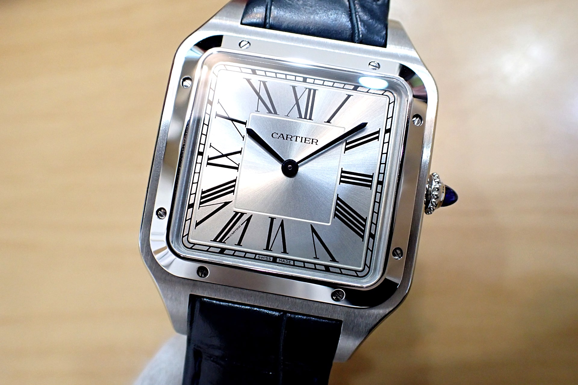 カルティエ/CARTIER サントス デュモン Ref.WSSA0032 シルバー