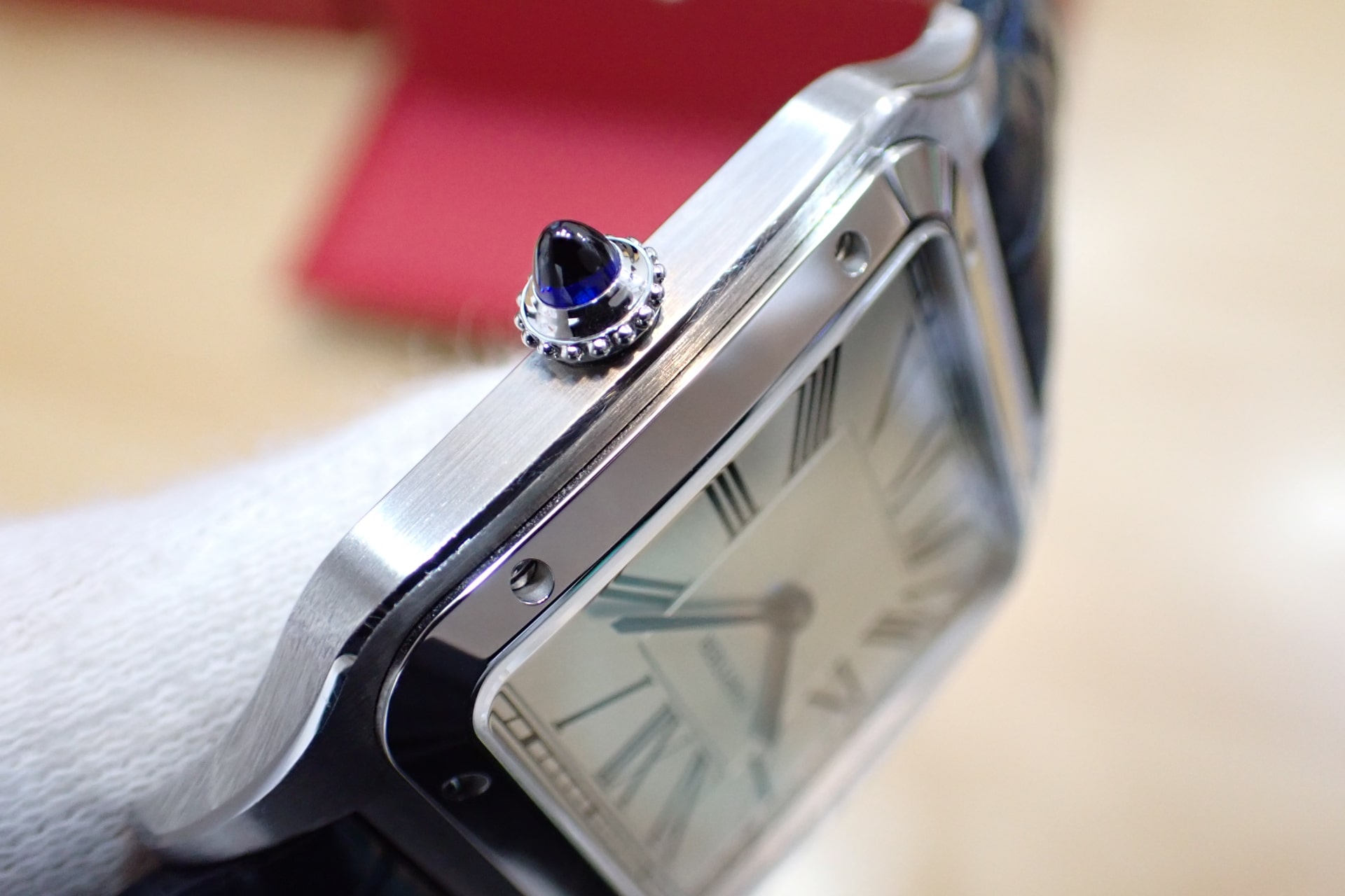 カルティエ/CARTIER サントス デュモン Ref.WSSA0032 シルバー