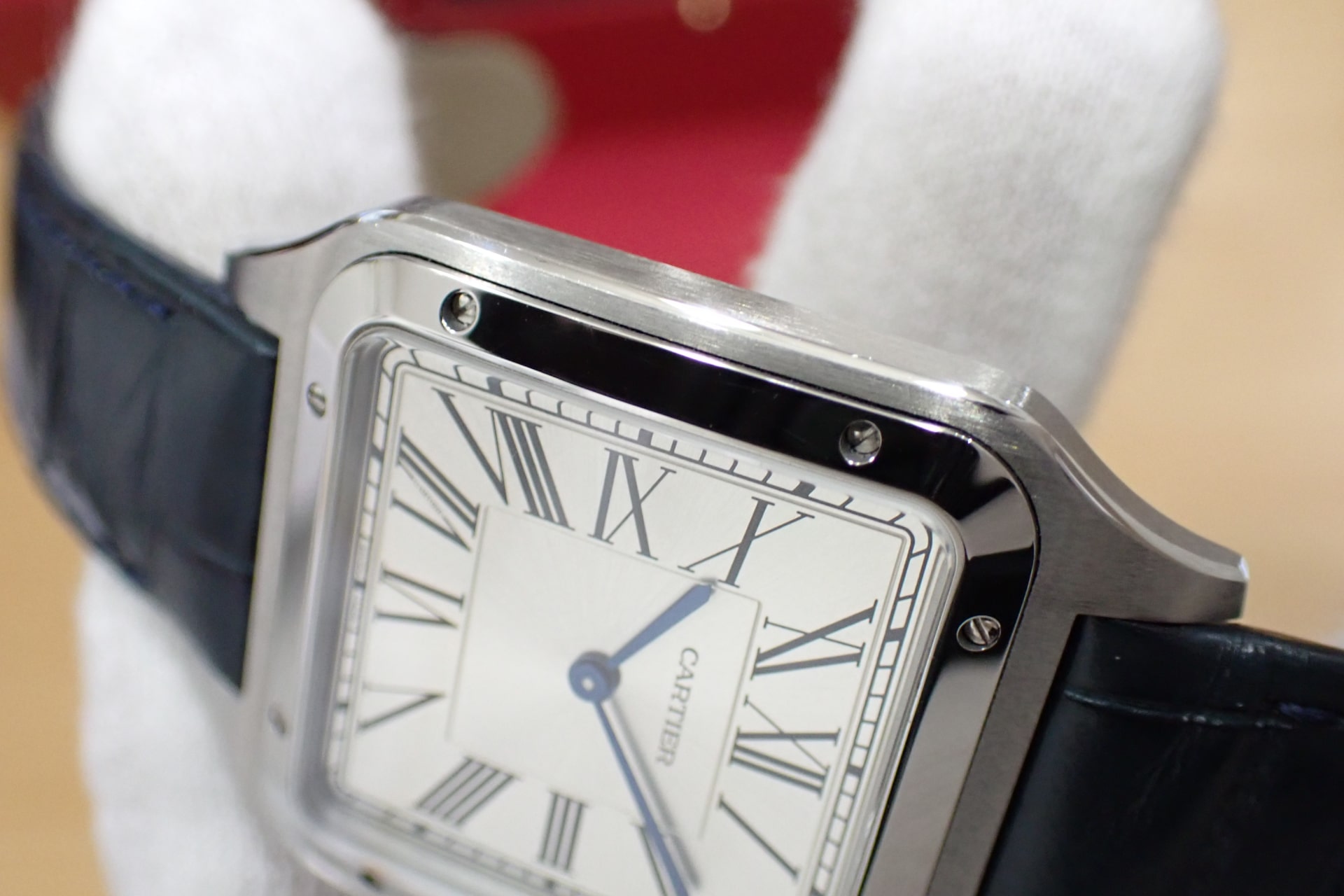 カルティエ/CARTIER サントス デュモン Ref.WSSA0032 シルバー