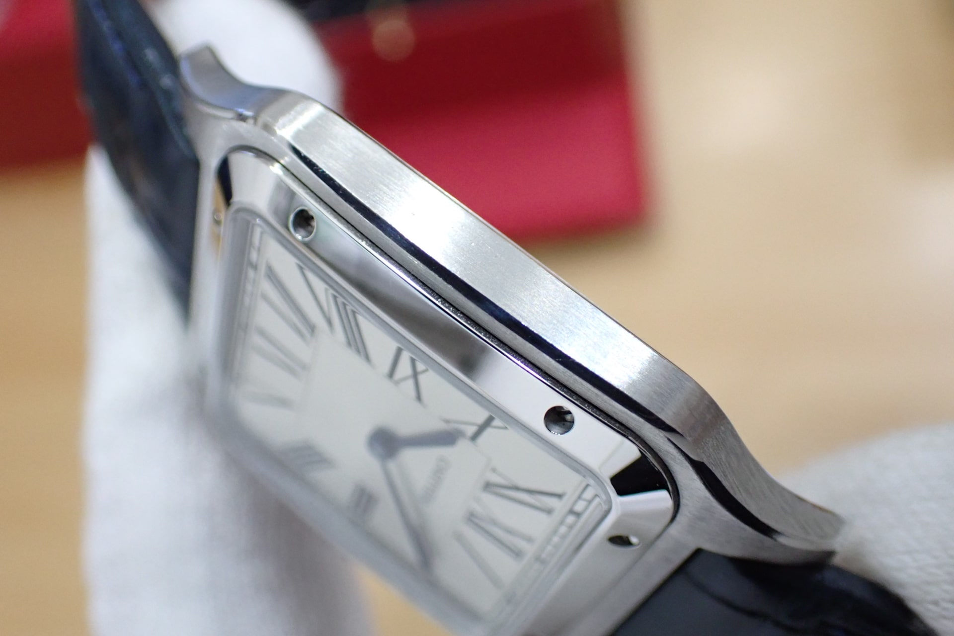 カルティエ/CARTIER サントス デュモン Ref.WSSA0032 シルバー