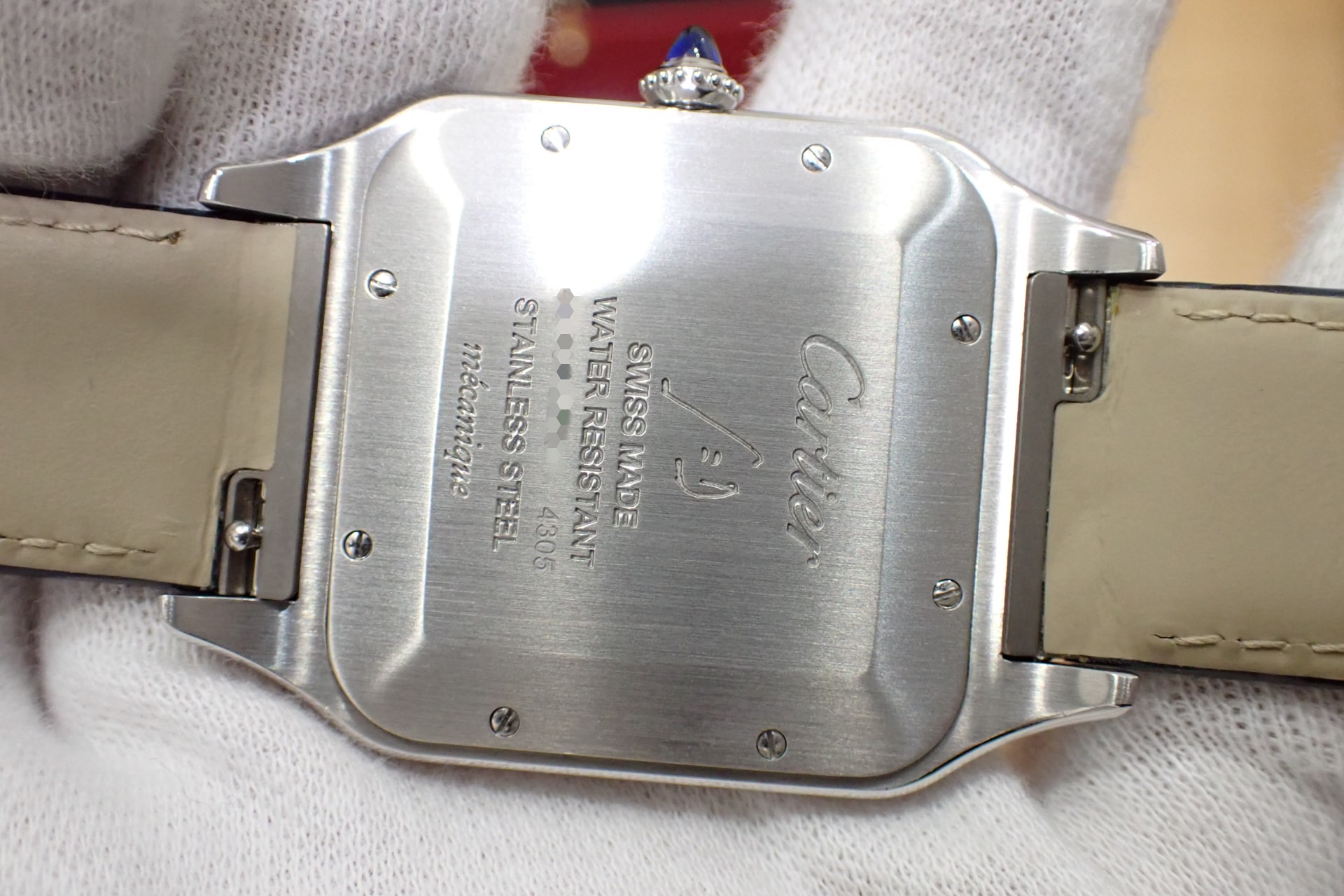 カルティエ/CARTIER サントス デュモン Ref.WSSA0032 シルバー