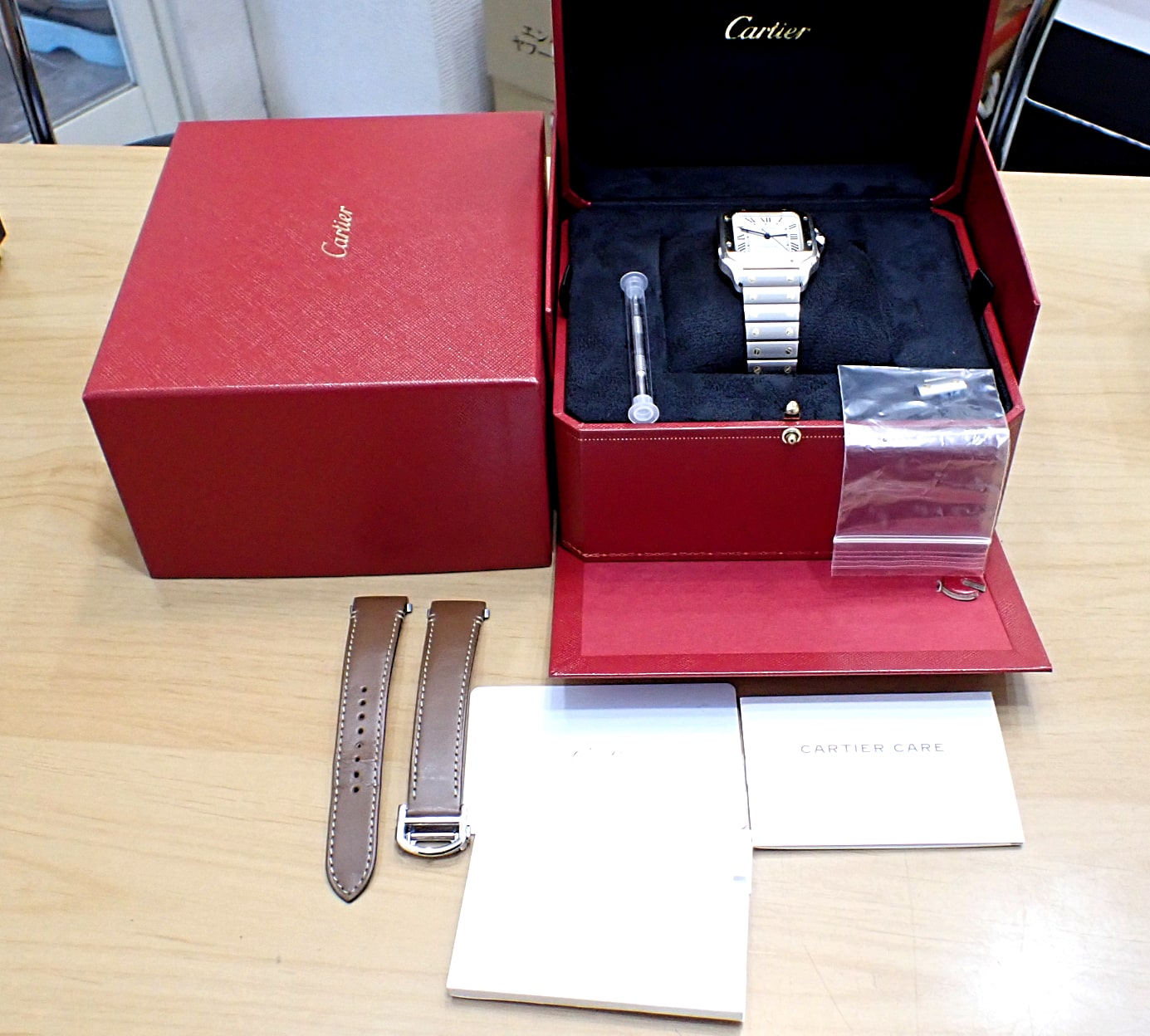 Cartier/カルティエ サントス ドゥ カルティエ MM Ref.W2SA0016　K18/SS コンビ