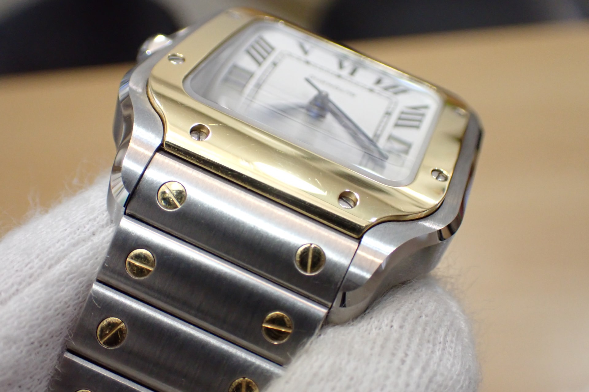 Cartier/カルティエ サントス ドゥ カルティエ MM Ref.W2SA0016　K18/SS コンビ