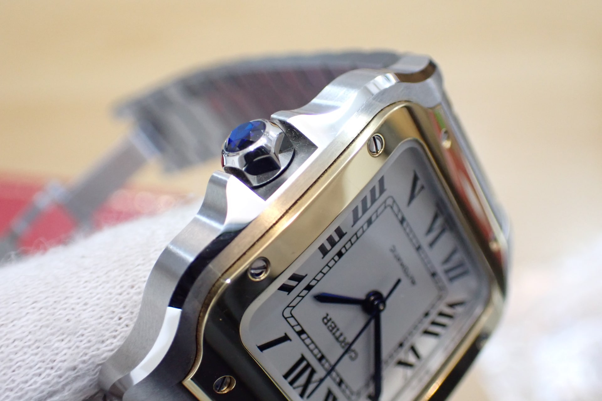 Cartier/カルティエ サントス ドゥ カルティエ MM Ref.W2SA0016　K18/SS コンビ