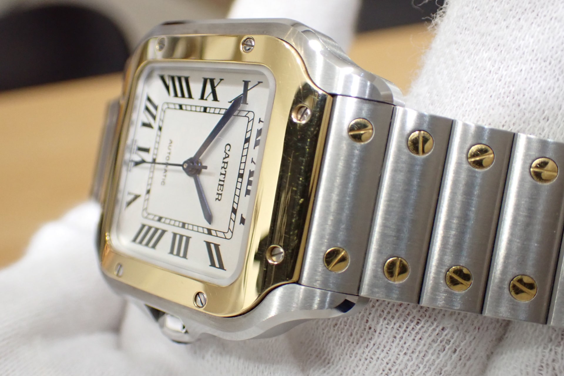 Cartier/カルティエ サントス ドゥ カルティエ MM Ref.W2SA0016　K18/SS コンビ