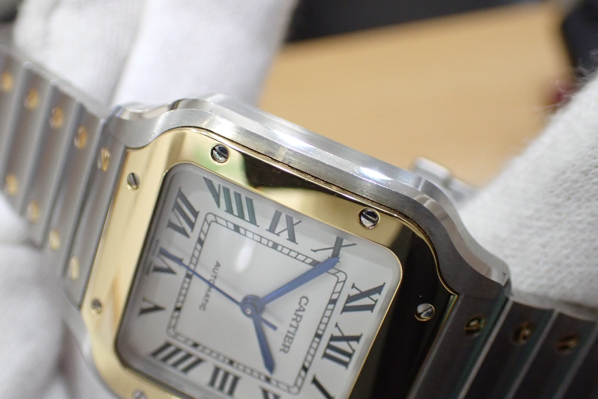 Cartier/カルティエ サントス ドゥ カルティエ MM Ref.W2SA0016　K18/SS コンビ