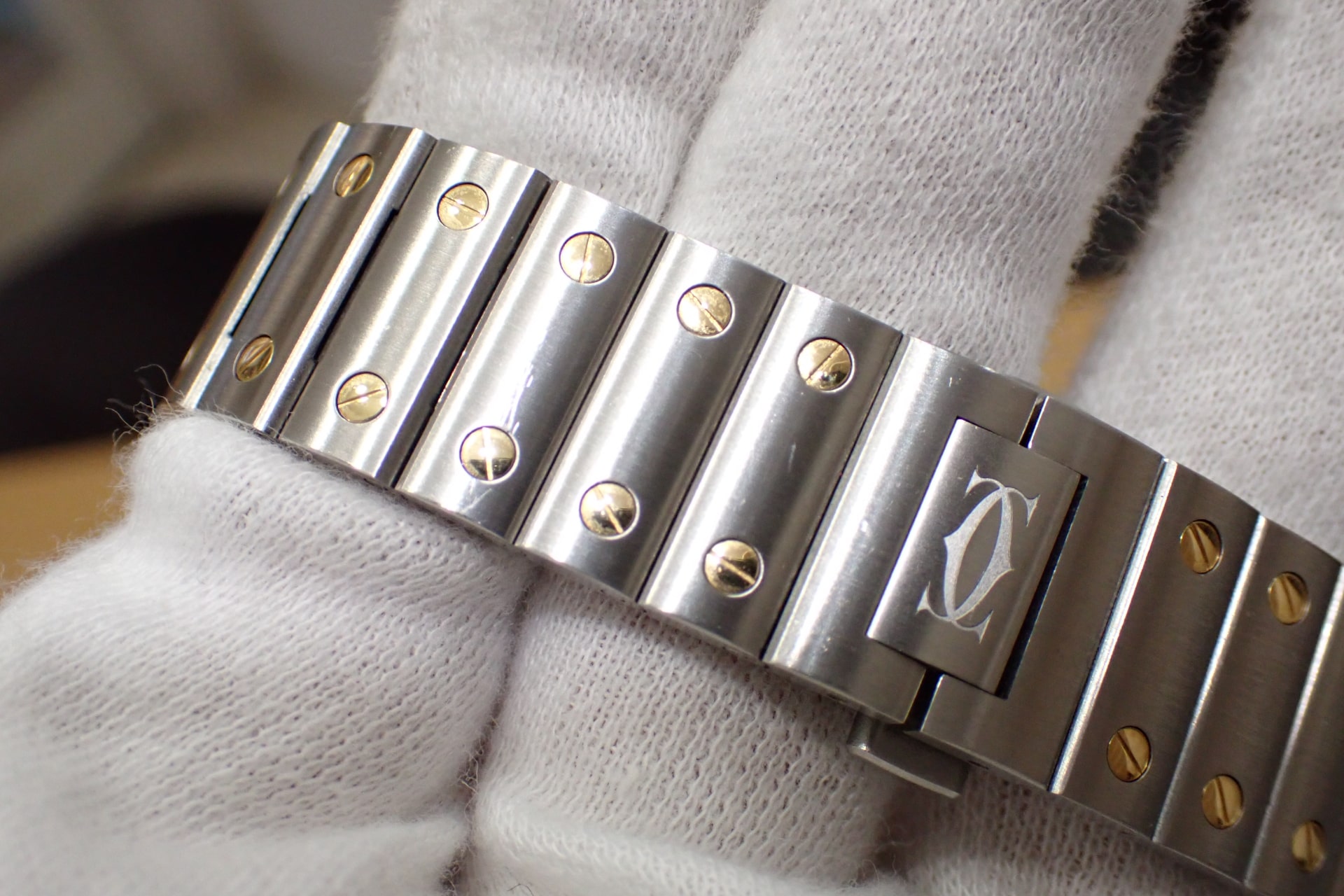 Cartier/カルティエ サントス ドゥ カルティエ MM Ref.W2SA0016　K18/SS コンビ