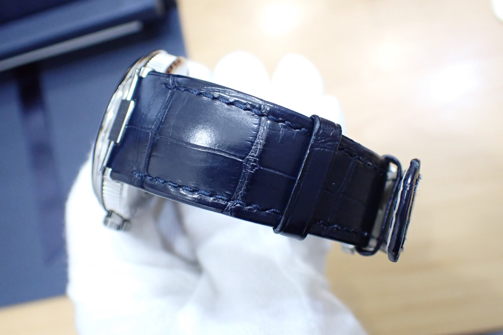 ブレゲ/BREGUET マリーン 5517 Ref.5517TI/Y1/9ZU ブルー