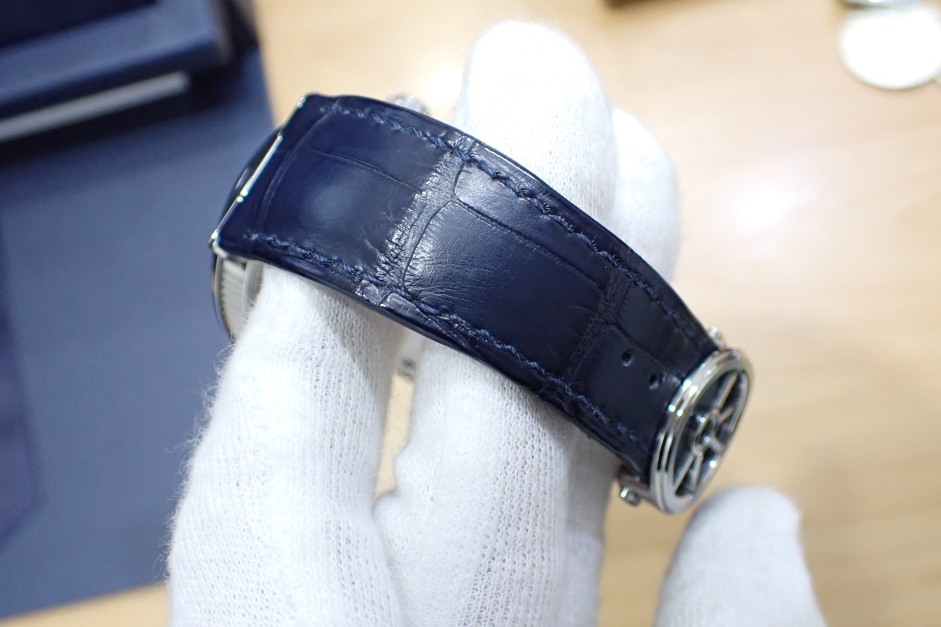 ブレゲ/BREGUET マリーン 5517 Ref.5517TI/Y1/9ZU ブルー