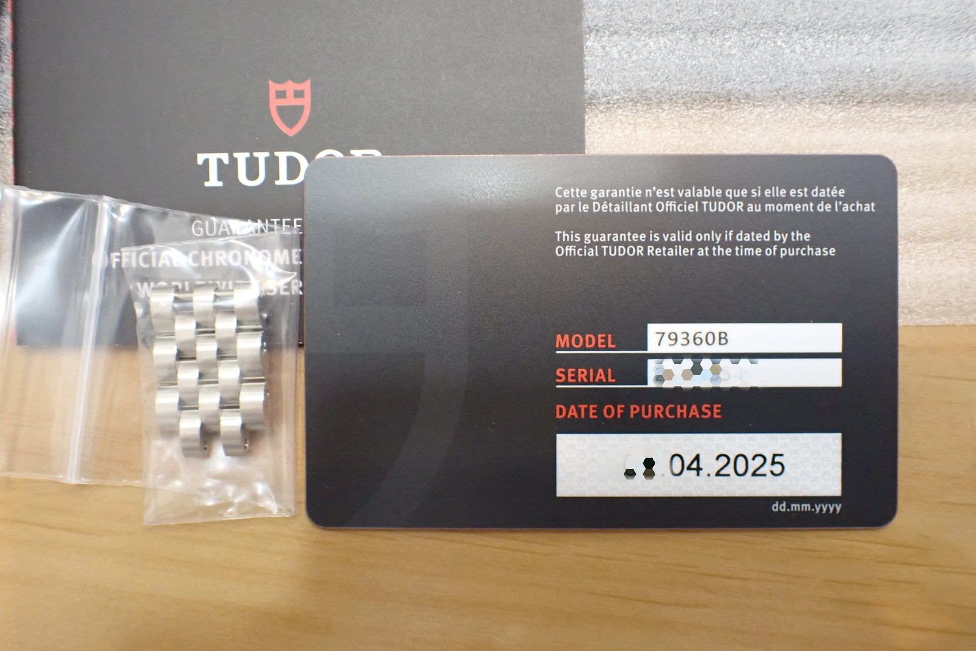 TUDOR/チューダー ヘリテージ ブラックベイ クロノ Ref.79360B-0002 ブルー文字盤/ジュビリーブレスレット