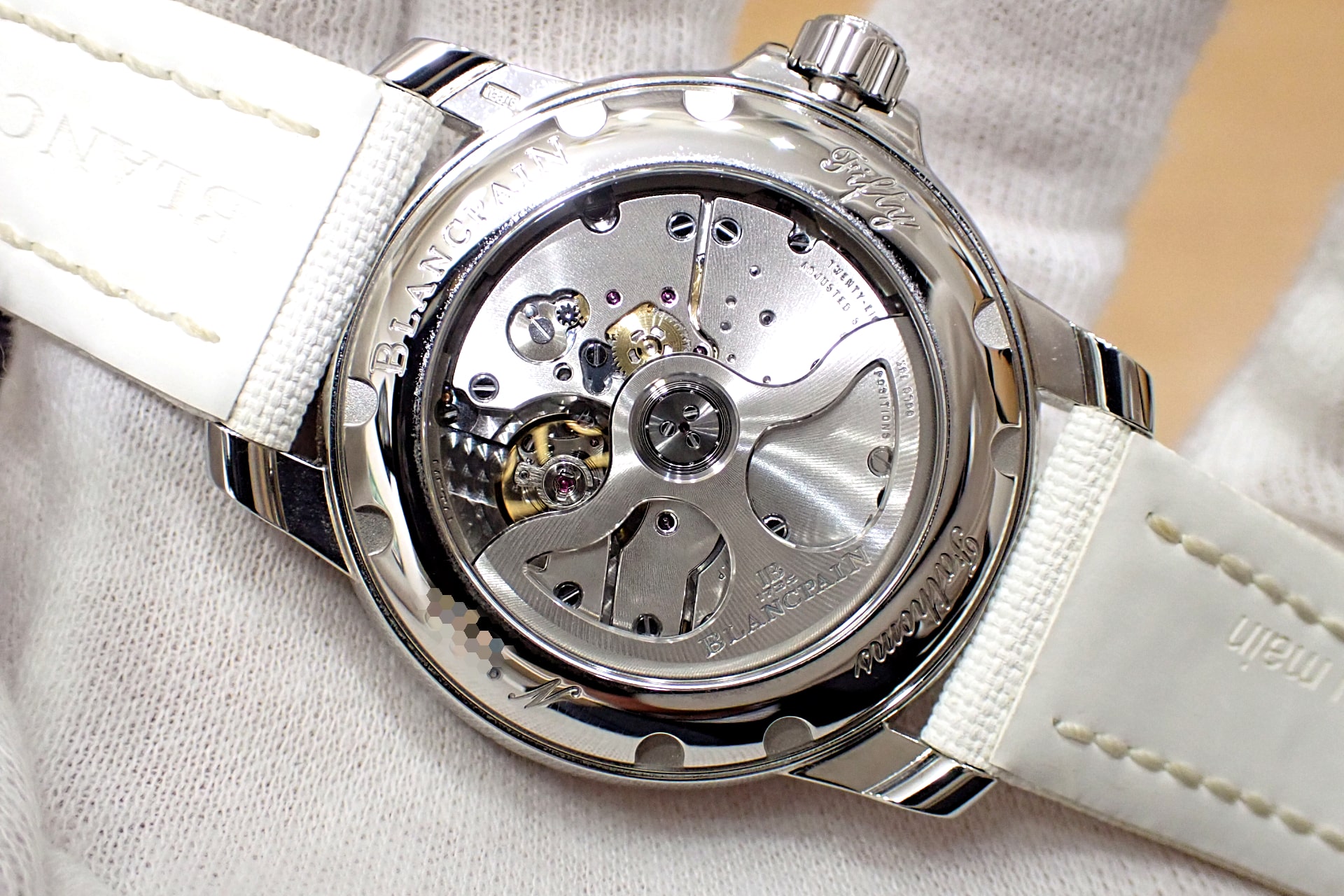 ブランパン/BLANCPAIN フィフティファゾムス オートマティック Ref.5015-1144-52A マザーオブパール