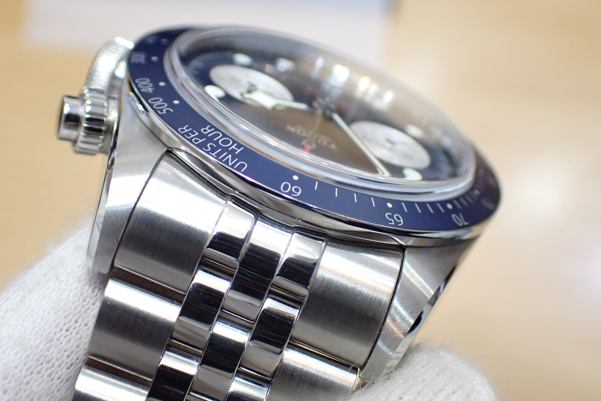 TUDOR/チューダー ヘリテージ ブラックベイ クロノ Ref.79360B-0002 ブルー文字盤/ジュビリーブレスレット