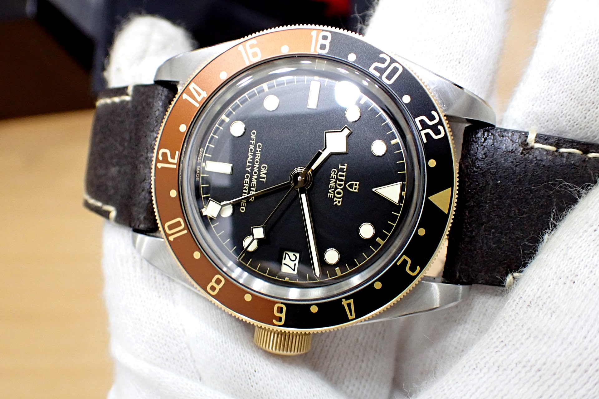 TUDOR/チューダー ブラックベイ GMT S&G 79833MN SS/YG
