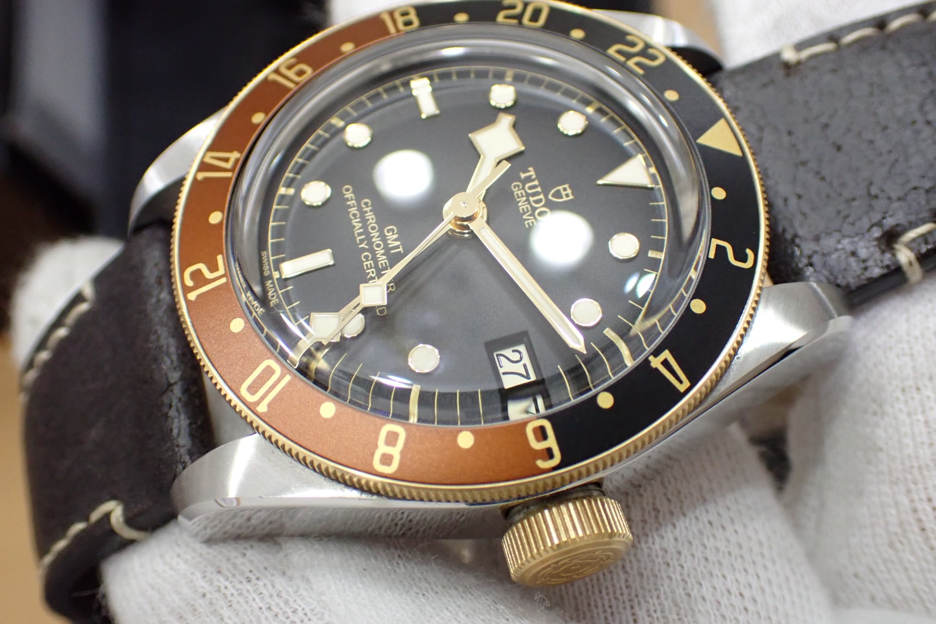 TUDOR/チューダー ブラックベイ GMT S&G 79833MN SS/YG