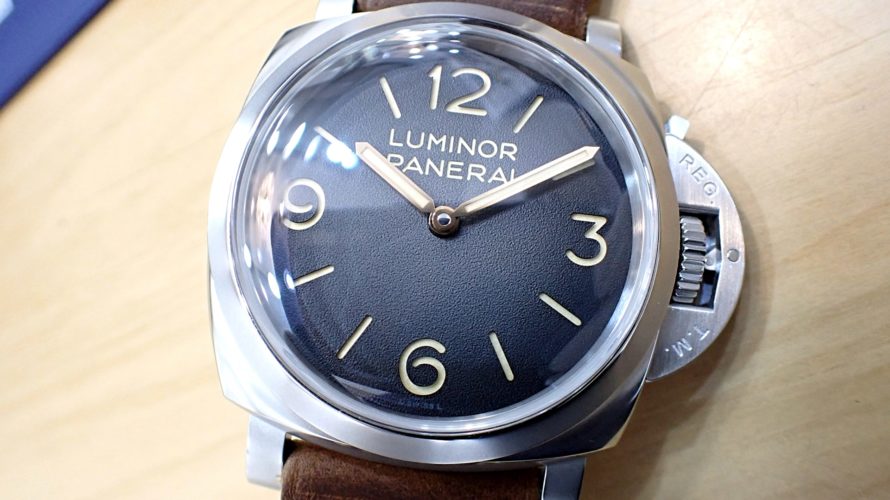 PANERAI/パネライルミノール トレ ジョルニ 手巻き 47mm Ref.PAM01628