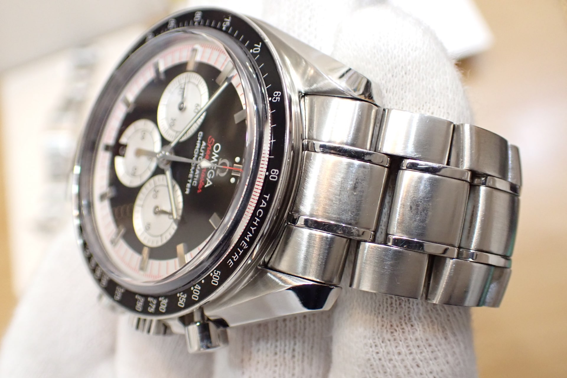 オメガ/OMEGA スピードマスター Ref.3507.51 ミハエル・シューマッハ レジェンド クロノグラフ