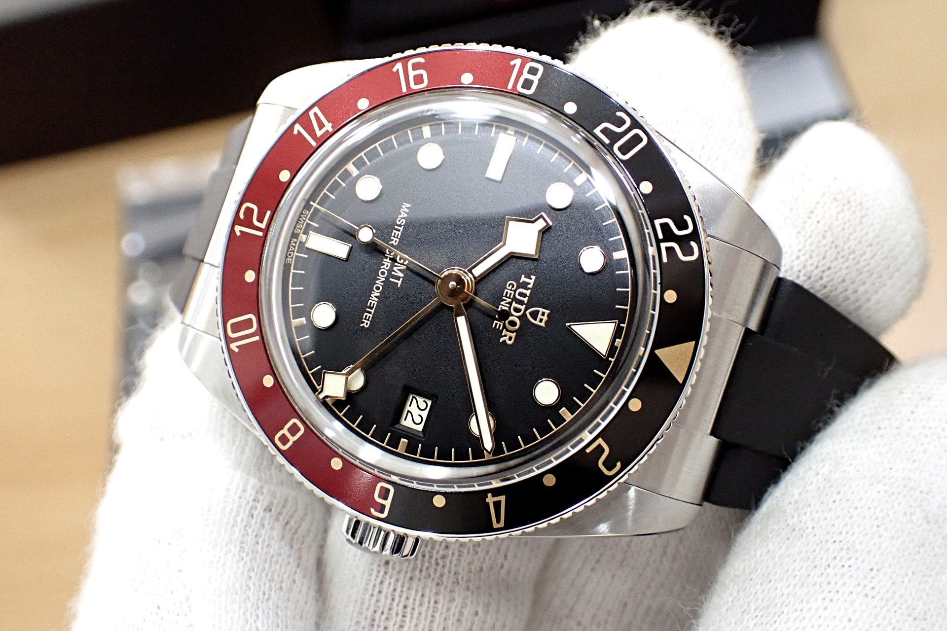 TUDOR/チューダー ブラックベイ58 GMT Ref.7939G1A0NRU 新作 純正ステンレスブレスレット付き