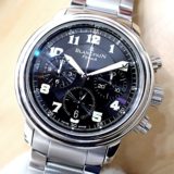 <span class="title">中古品A【BLANCPAIN】ブランパン レマン フライバック Ref.2185F-1130-71 クロノグラフ 黒文字盤</span>