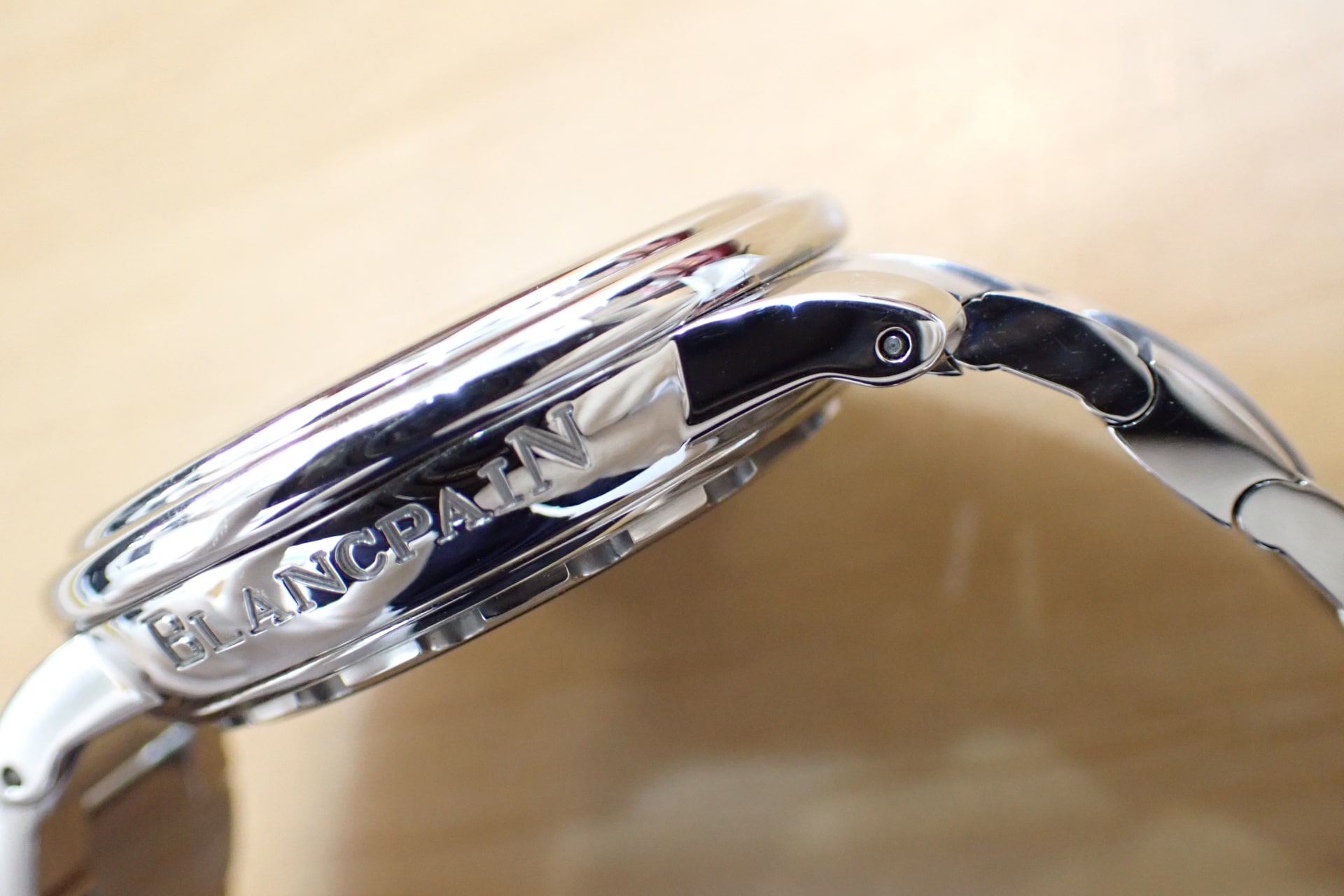 ブランパン/Blancpain Ref.2185F-1130-71 レマン フライバック クロノグラフ 黒文字盤