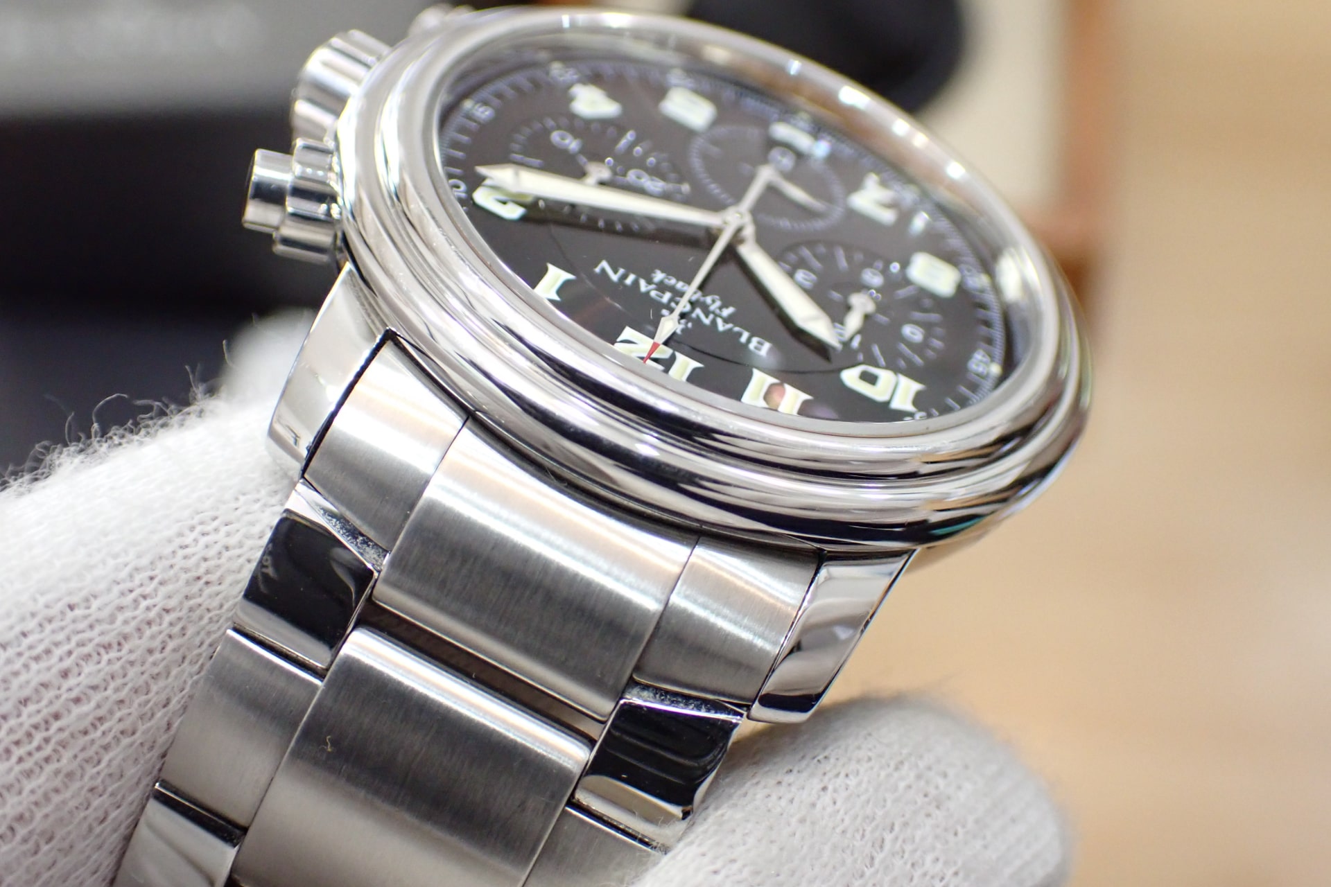 中古品A【BLANCPAIN】ブランパン レマン フライバック Ref.2185F-1130