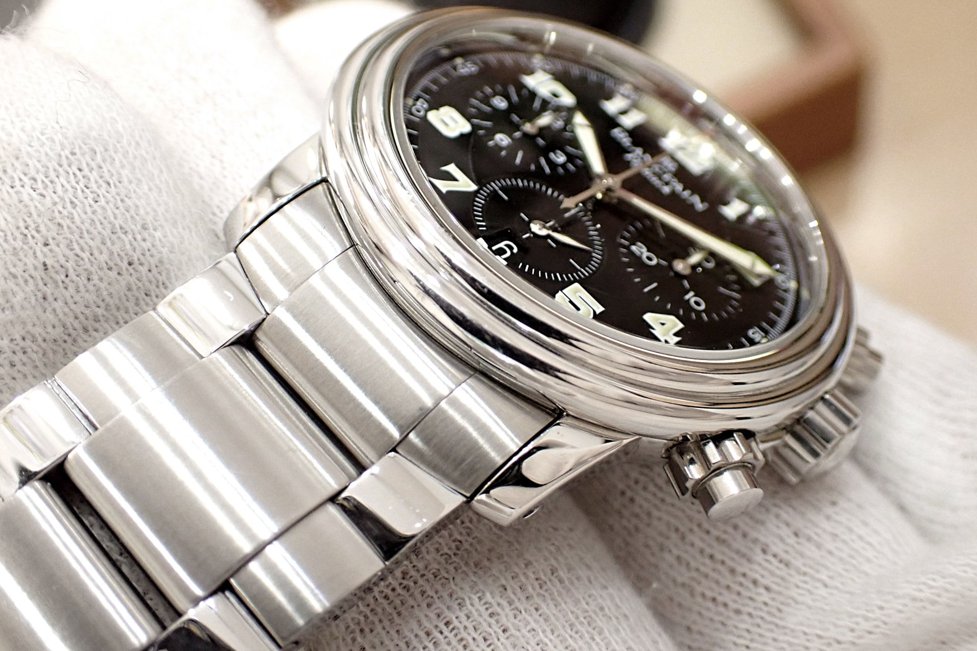 中古品A【BLANCPAIN】ブランパン レマン フライバック Ref.2185F-1130