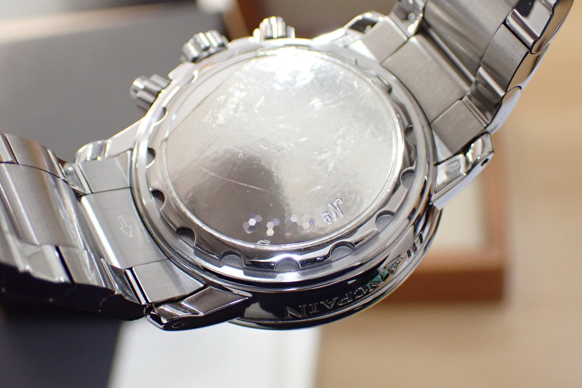 ブランパン/Blancpain Ref.2185F-1130-71 レマン フライバック クロノグラフ 黒文字盤