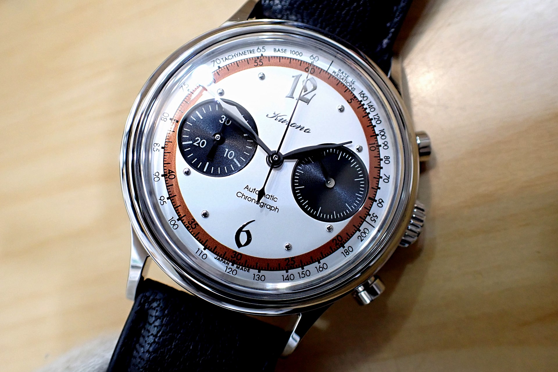 未使用【KURONO TOKYO】クロノトウキョウ CHRONOGRAPH P1 上海