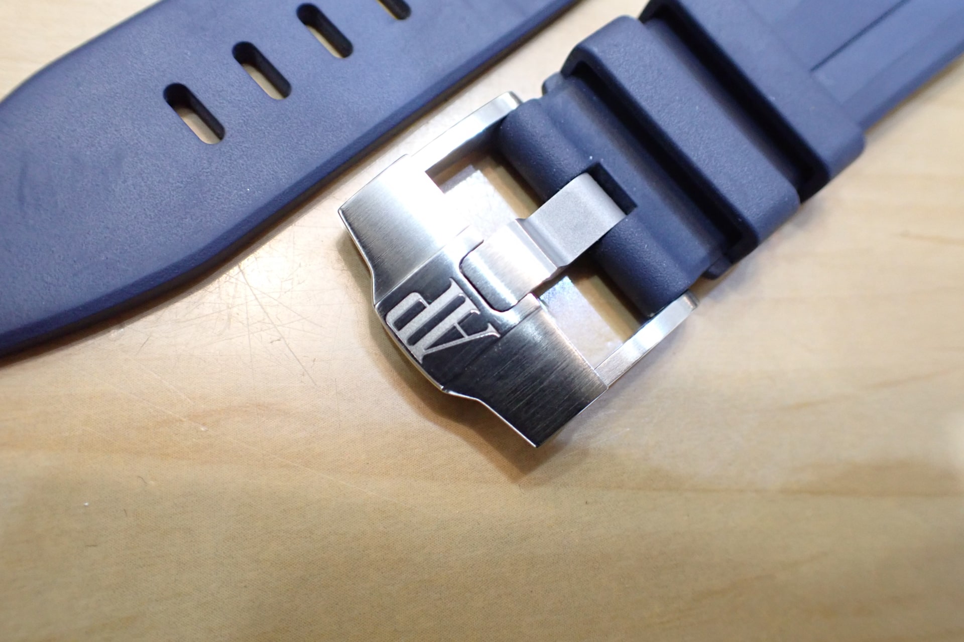 オーデマピゲ/Audemars Piguet ロイヤルオーク オフショア クロノグラフ ブルー Ref.26480TI.OO.A027CA.01 純正チタン製ブレス付き