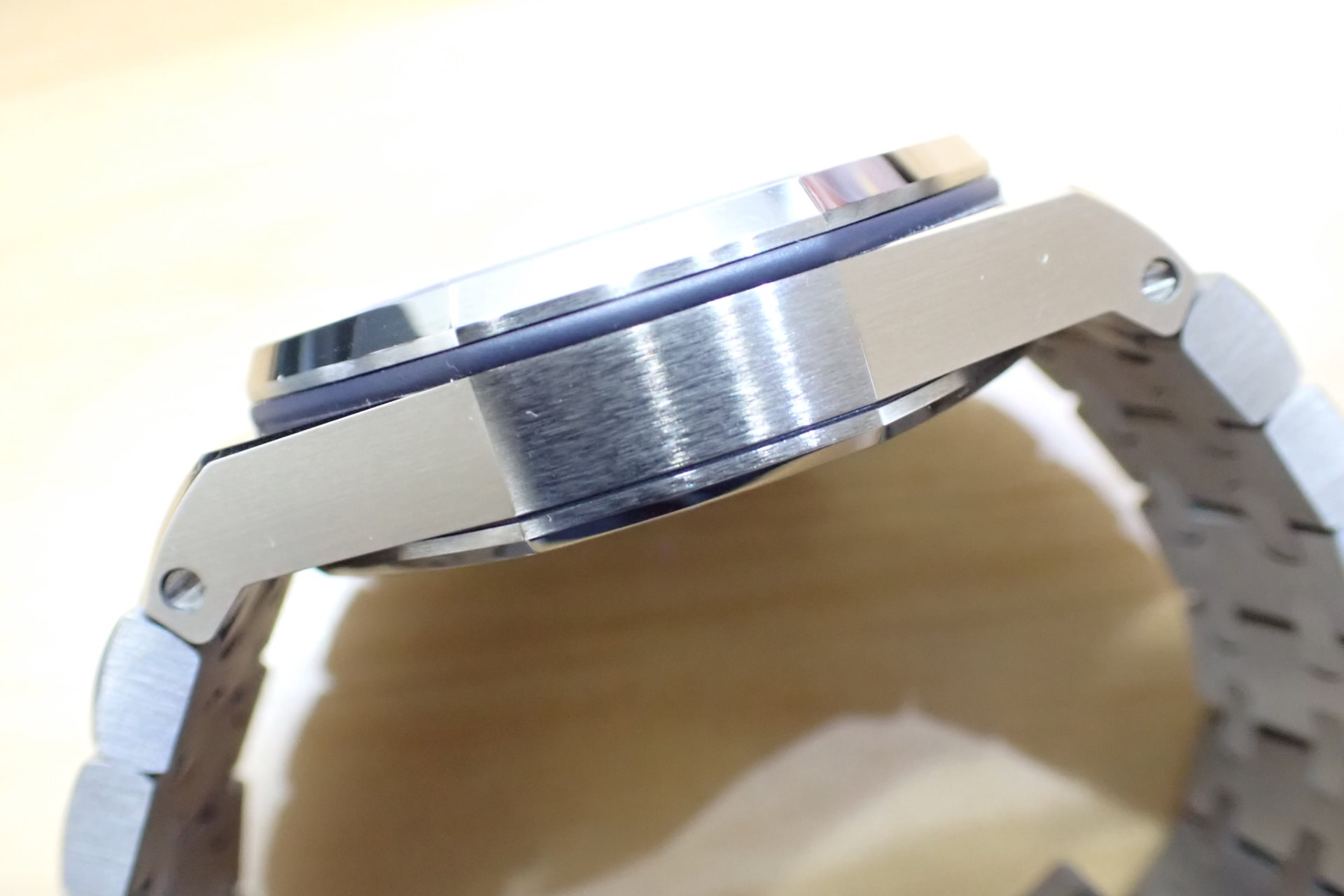 オーデマピゲ/Audemars Piguet ロイヤルオーク オフショア クロノグラフ ブルー Ref.26480TI.OO.A027CA.01 純正チタン製ブレス付き