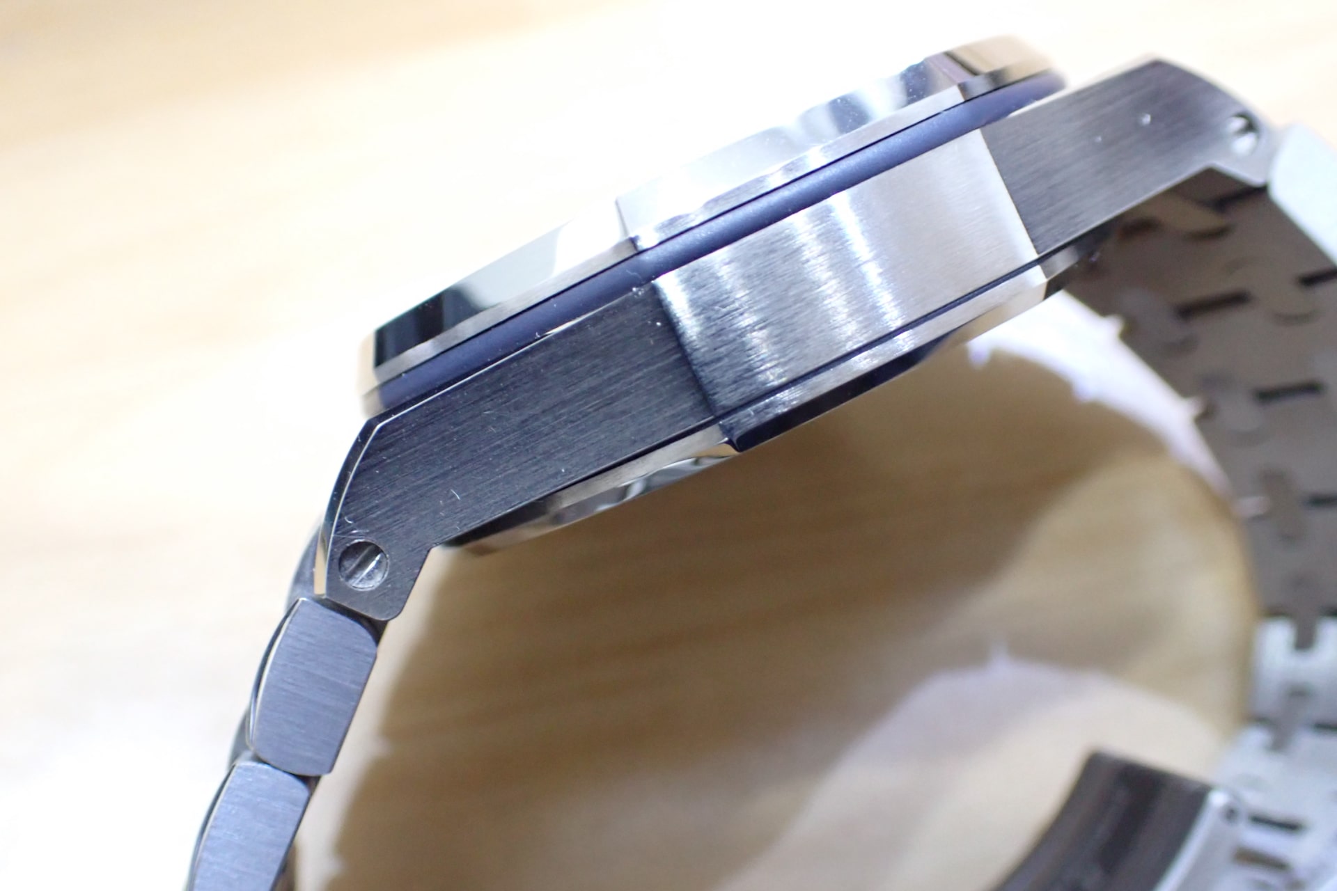 オーデマピゲ/Audemars Piguet ロイヤルオーク オフショア クロノグラフ ブルー Ref.26480TI.OO.A027CA.01 純正チタン製ブレス付き