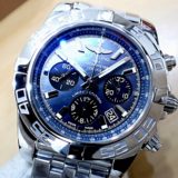 <span class="title">中古品AA【BREITLING】ブライトリング クロノマット44 日本限定500本 Ref.AB01111A/BF68(AB0111) マザーオブパール 2025年4月メーカーにて正規オーバーホール済み  (2018年2月国内正規)</span>