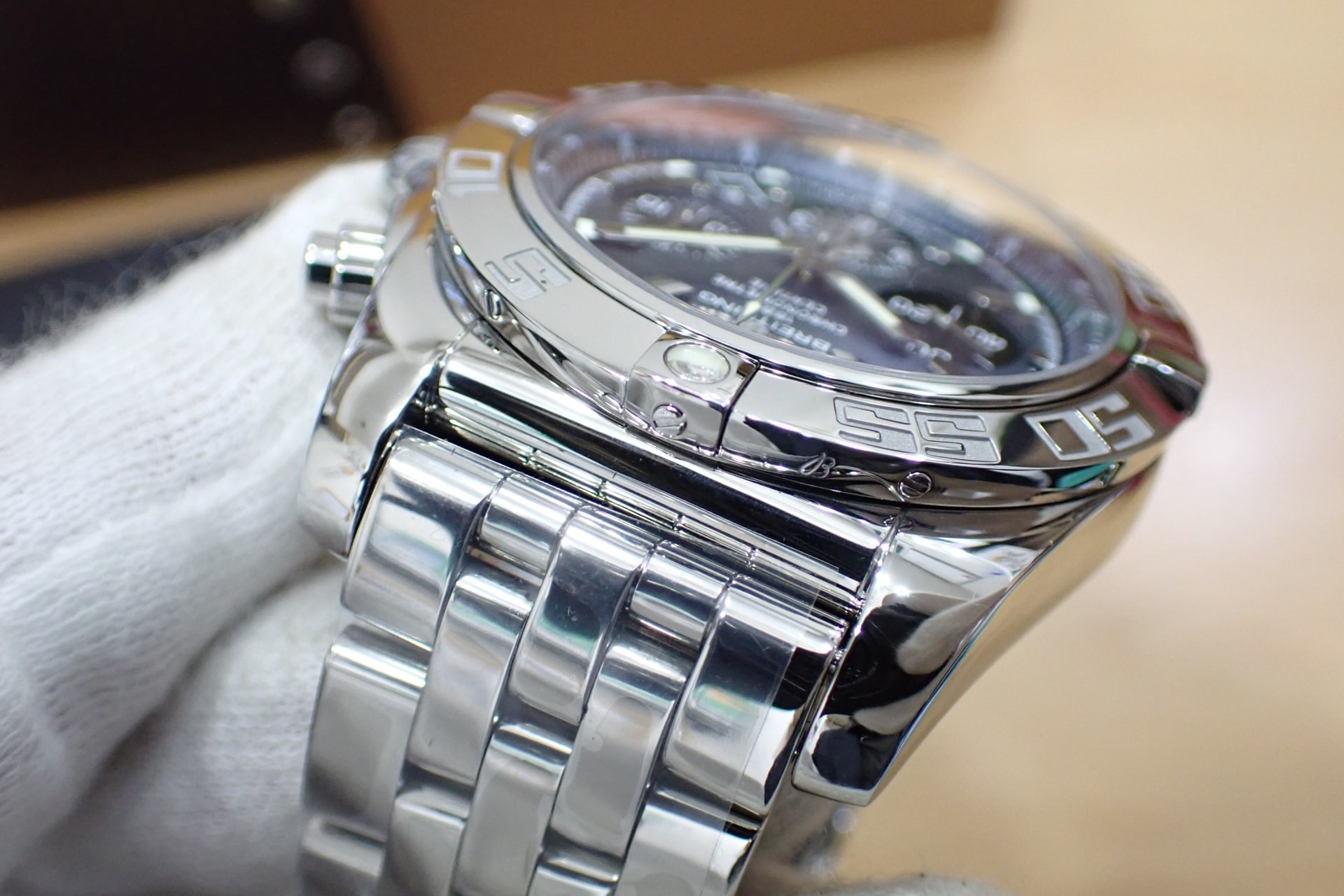 ブライトリング/Breitling クロノマット44 日本限定500本 Ref.AB01111A/BF68(AB0111) マザーオブパール