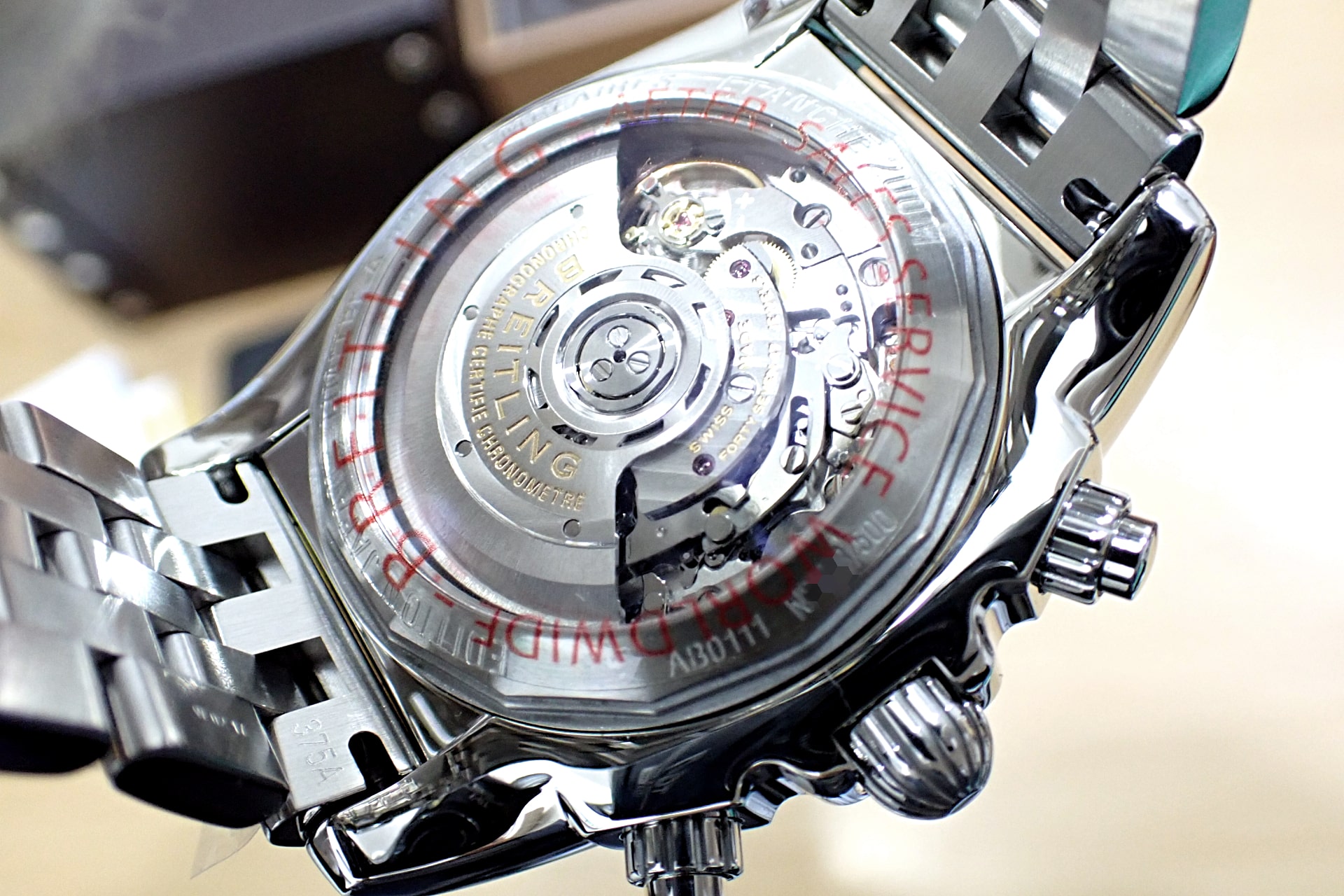 ブライトリング/Breitling クロノマット44 日本限定500本 Ref.AB01111A/BF68(AB0111) マザーオブパール