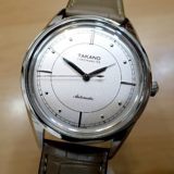 中古品AA【TAKANO】タカノ シャトーヌーベル クロノメーター ホワイト文字盤 Ref.PWT (2024年12月国内正規)