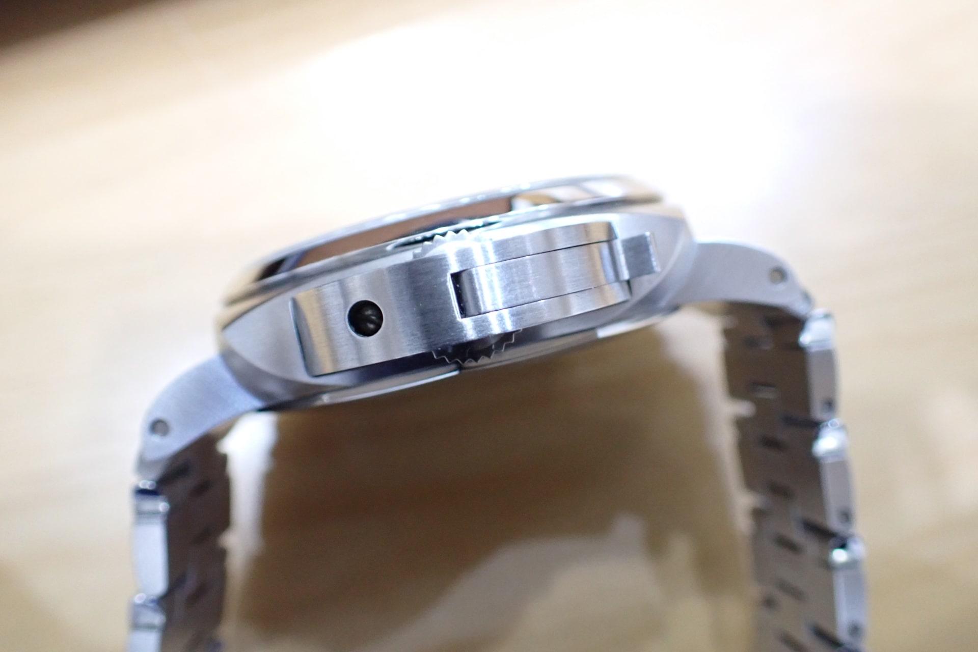 PANERAI/パネライ　ルミノール クロノグラフ Ref.PAM01110 青文字盤