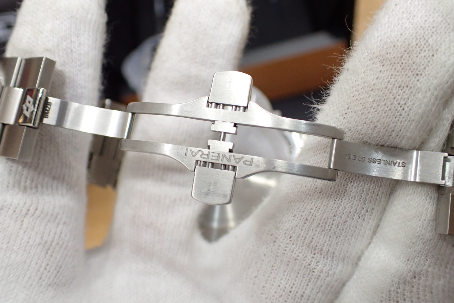 PANERAI/パネライ　ルミノール クロノグラフ Ref.PAM01110 青文字盤