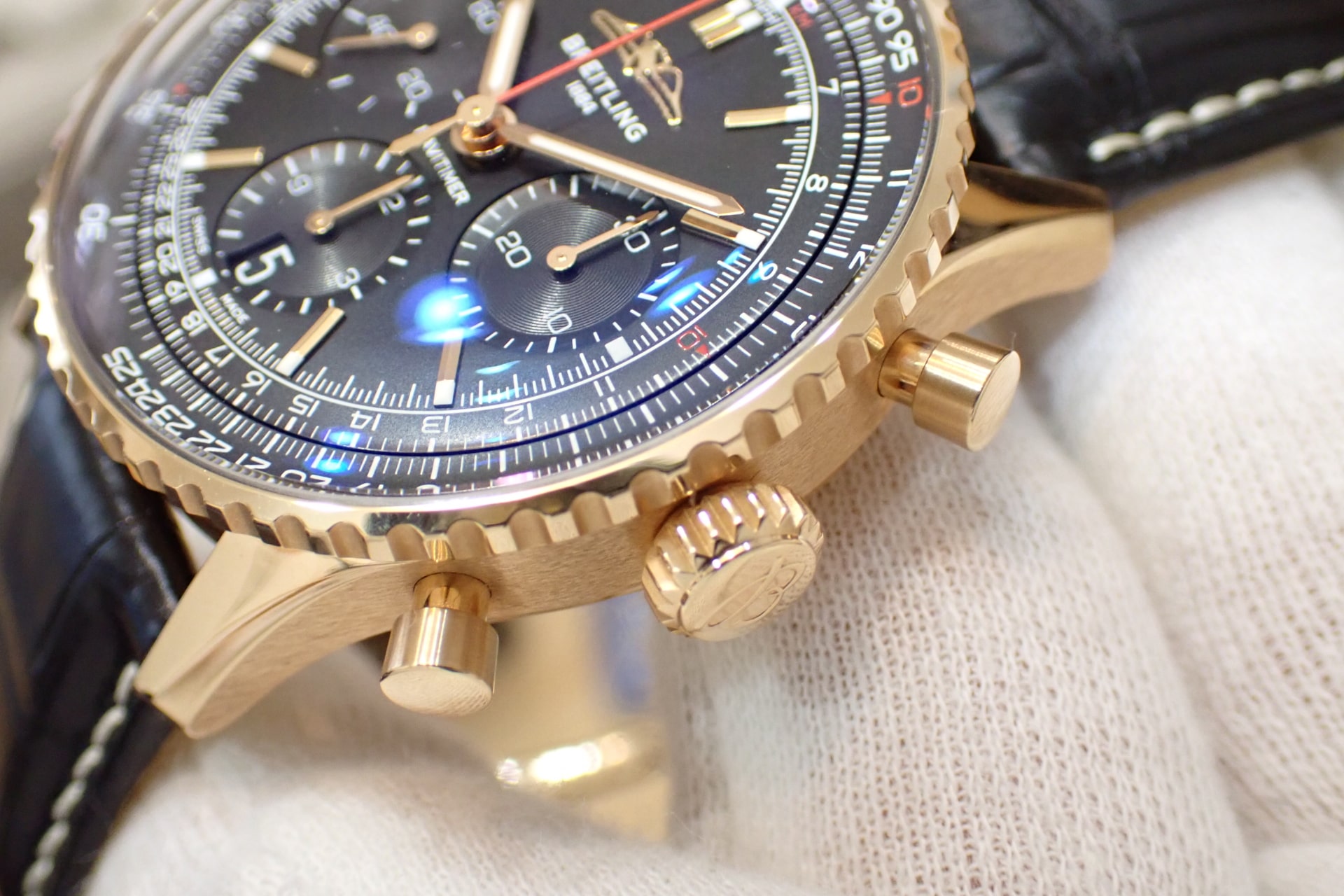 ブライトリング/Breitling ナビタイマー B01 クロノグラフ41 日本限定50本 18KRG Ref.RB01393A1B1P1