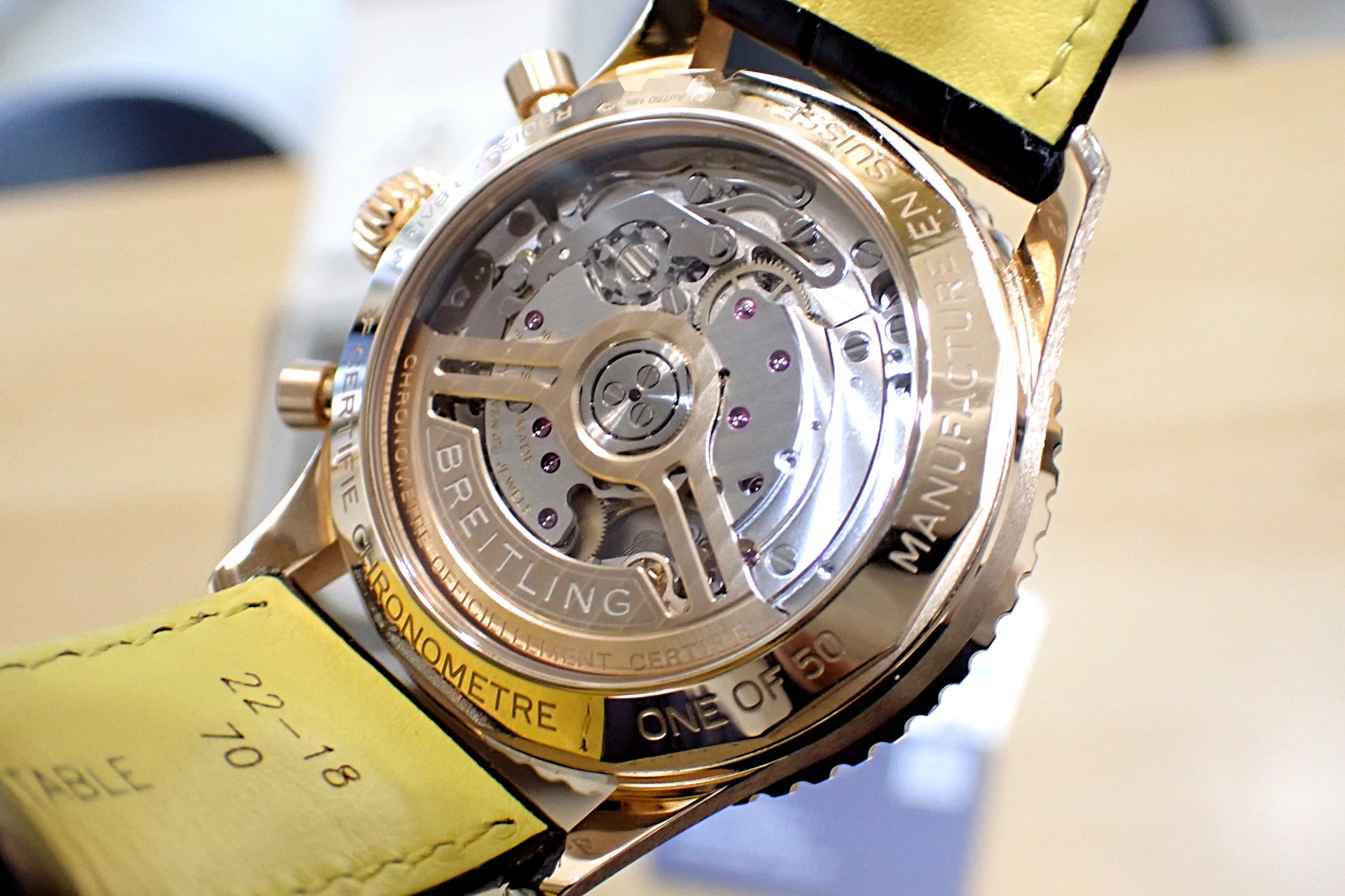 ブライトリング/Breitling ナビタイマー B01 クロノグラフ41 日本限定50本 18KRG Ref.RB01393A1B1P1