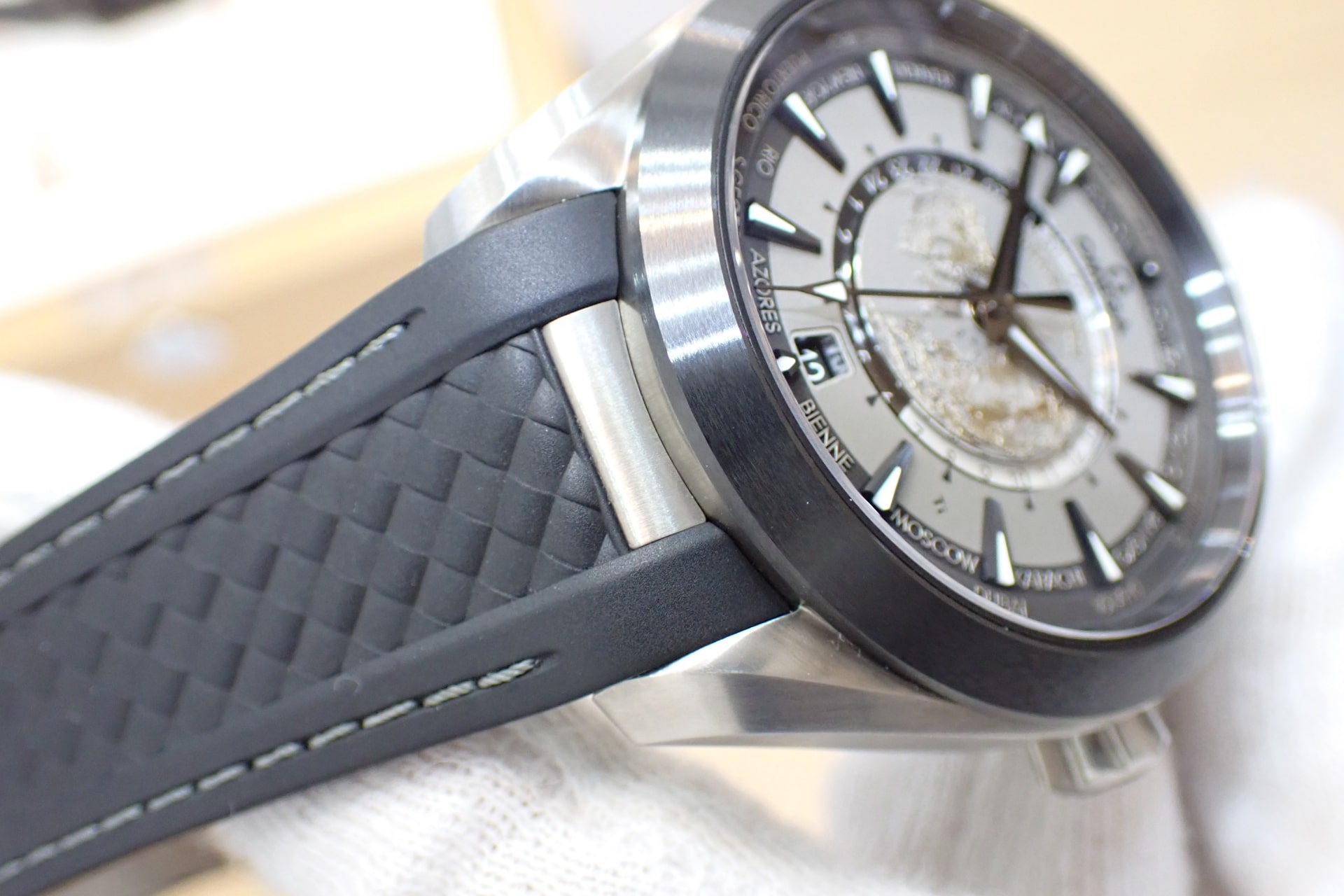 OMEGA/オメガ シーマスター アクアテラ 150m GMT ワールドタイマー Ref.220.92.43.22.99.001