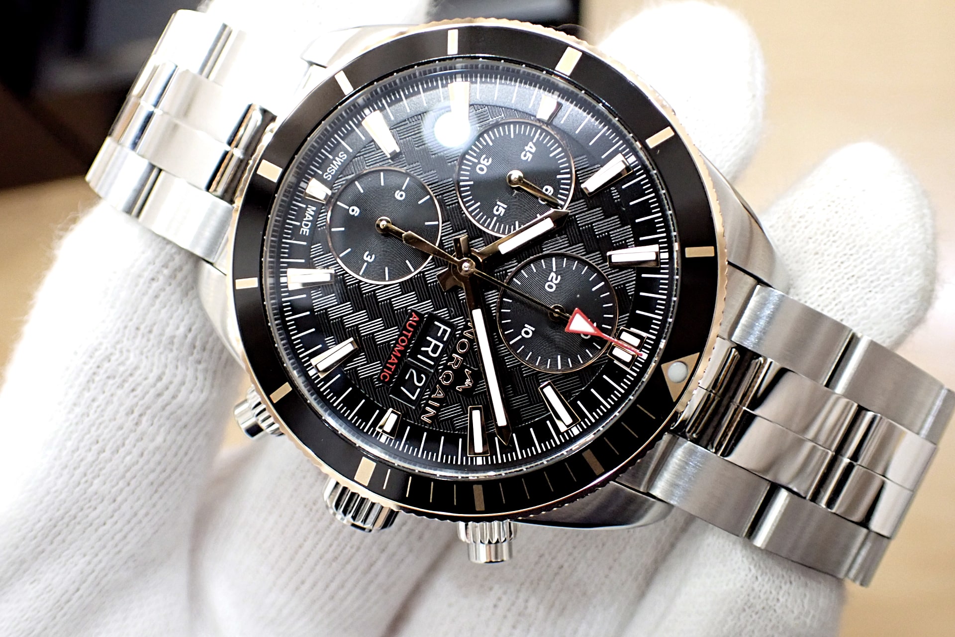 NORQAIN/ノルケイン アドベンチャー スポーツ クロノグラフ 18KRGコンビ　デイデイト41 Ref.N1500GA1IC/B153